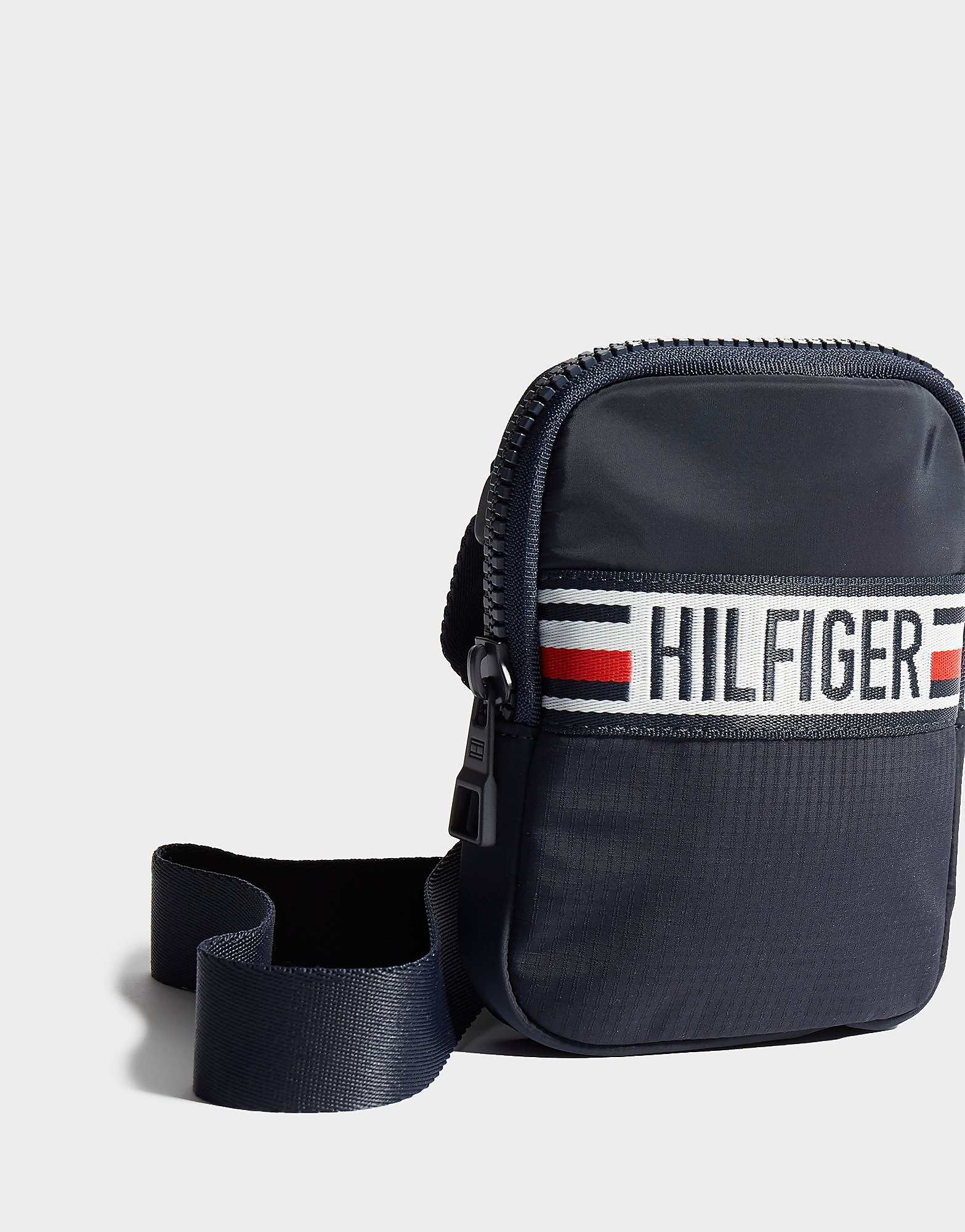 Tommy Hilfiger Cross Over Tape Bag - Navy/Navy - Womens, Navy/Navy