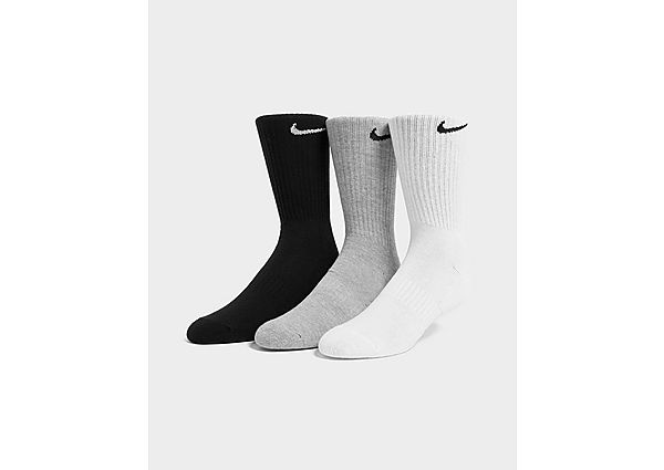 Nike Pack de 3 paires de Chaussettes Rembourrées Homme - Multi-Colour/Black, Multi-Colour/Black