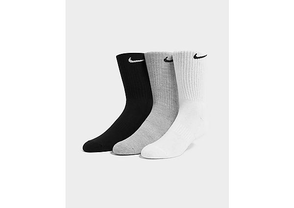 Nike Pack de 3 paires de Chaussettes Rembourrées Homme - Multi-Colour/Black, Multi-Colour/Black
