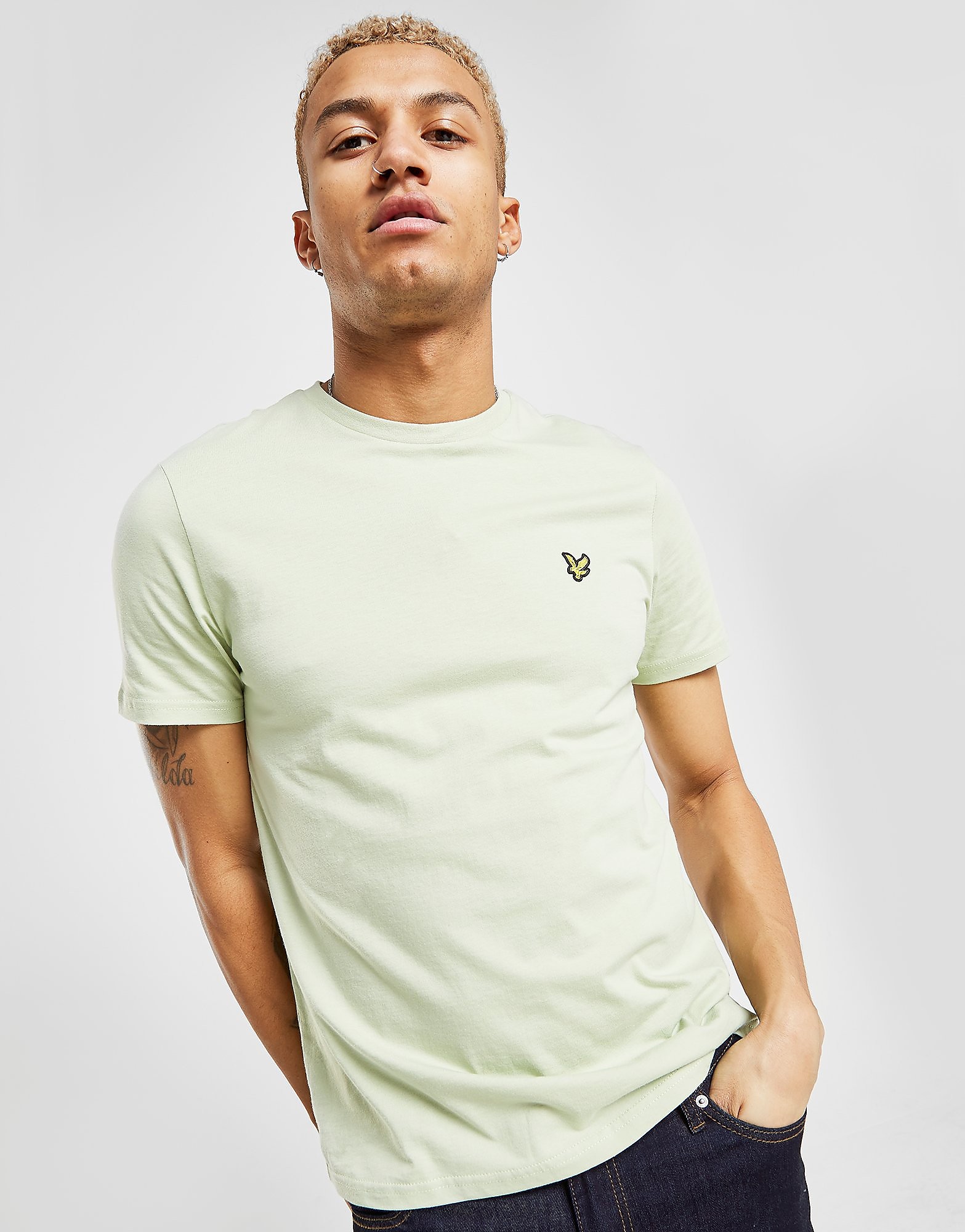 Lyle Scott Core T Shirt Heren Groen lyle scott kopen in de aanbieding