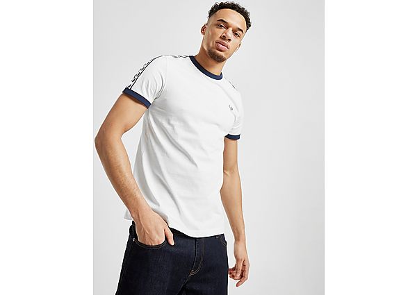 Fred Perry T-shirt Taped Ringer Retro Homme - Navy, Navy