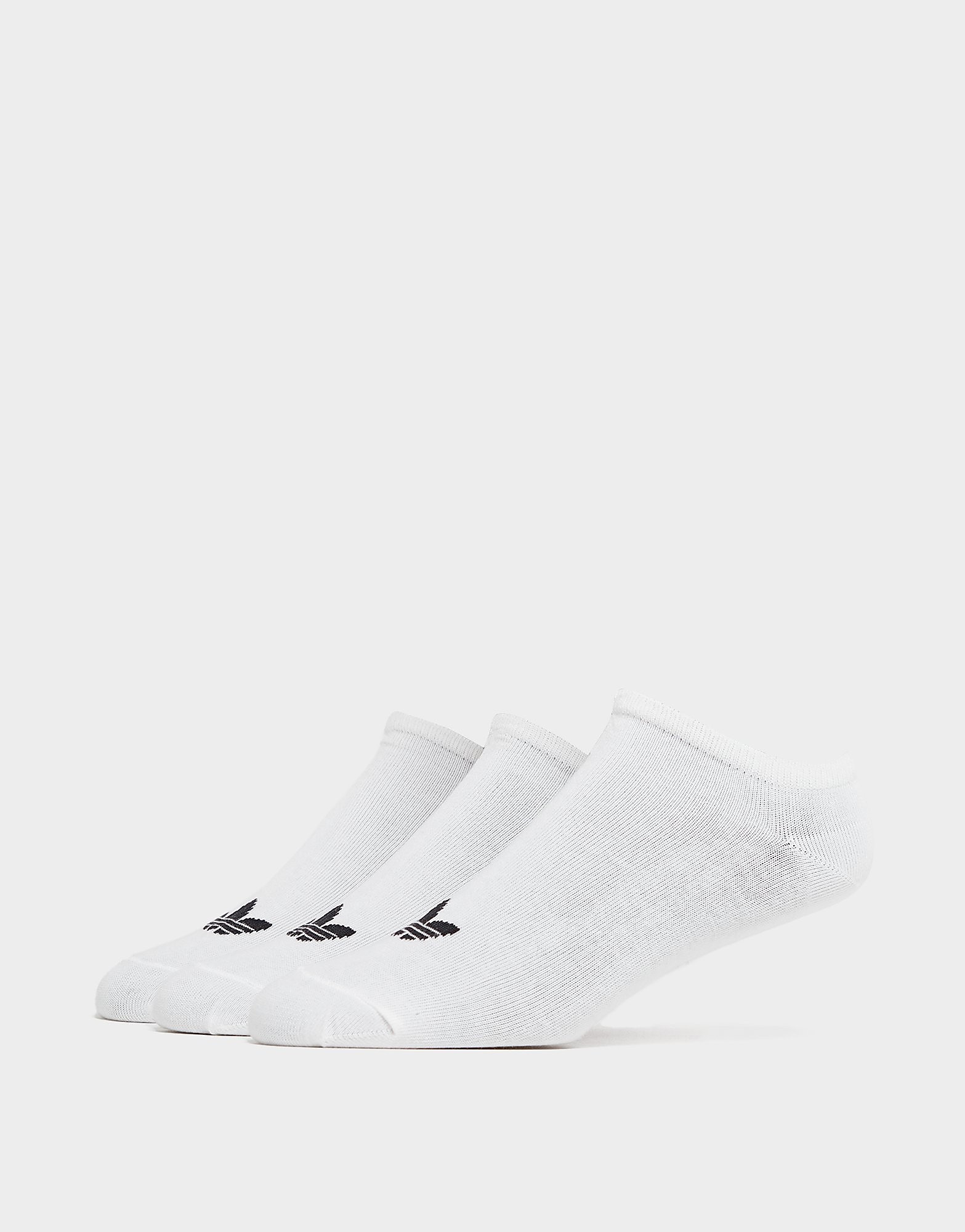 adidas Originals 3-Pack Trainer Socks - White, White