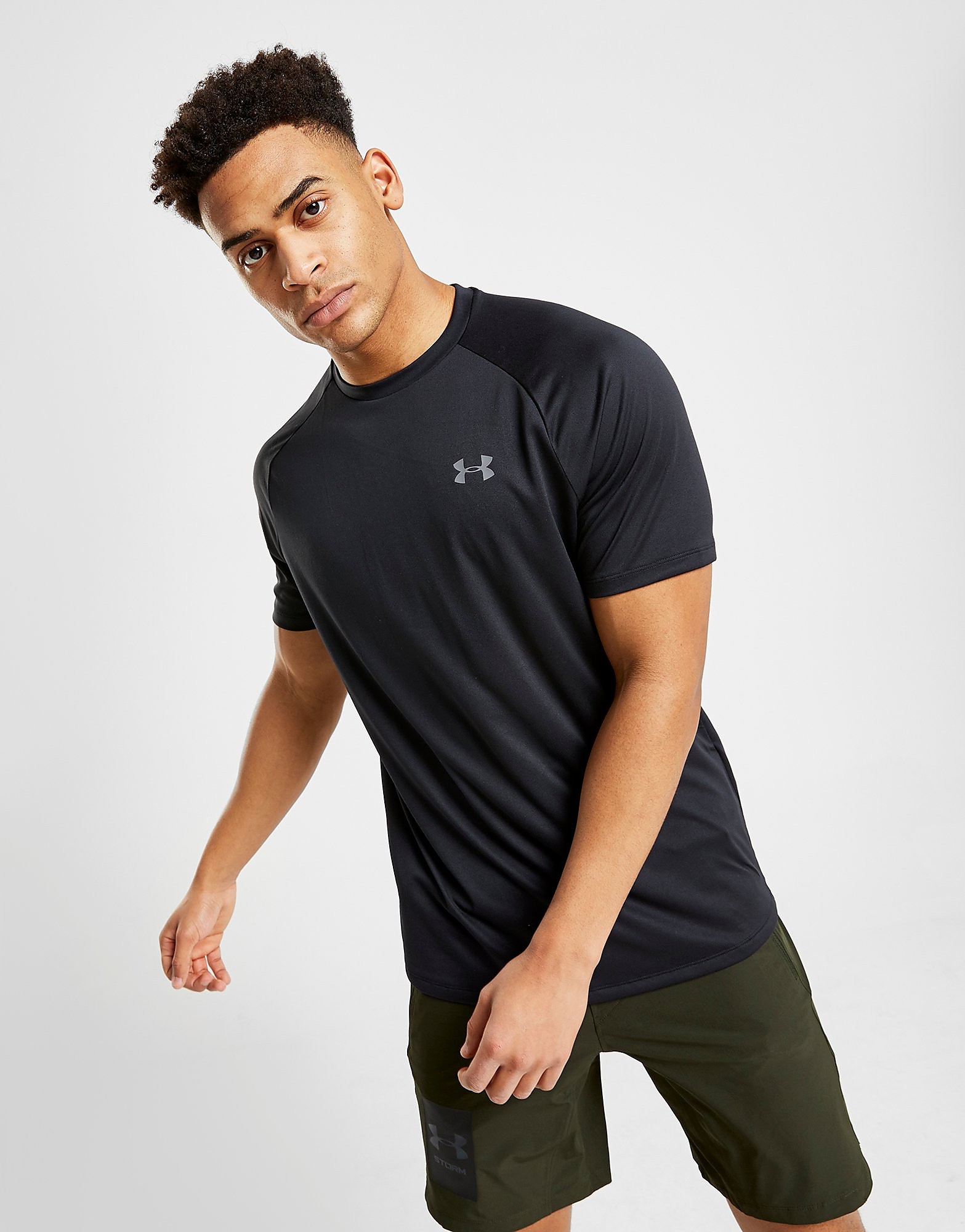 

Under Armour Tech 2.0 Short Sleeve T-Shirt - Black - Mens, Black