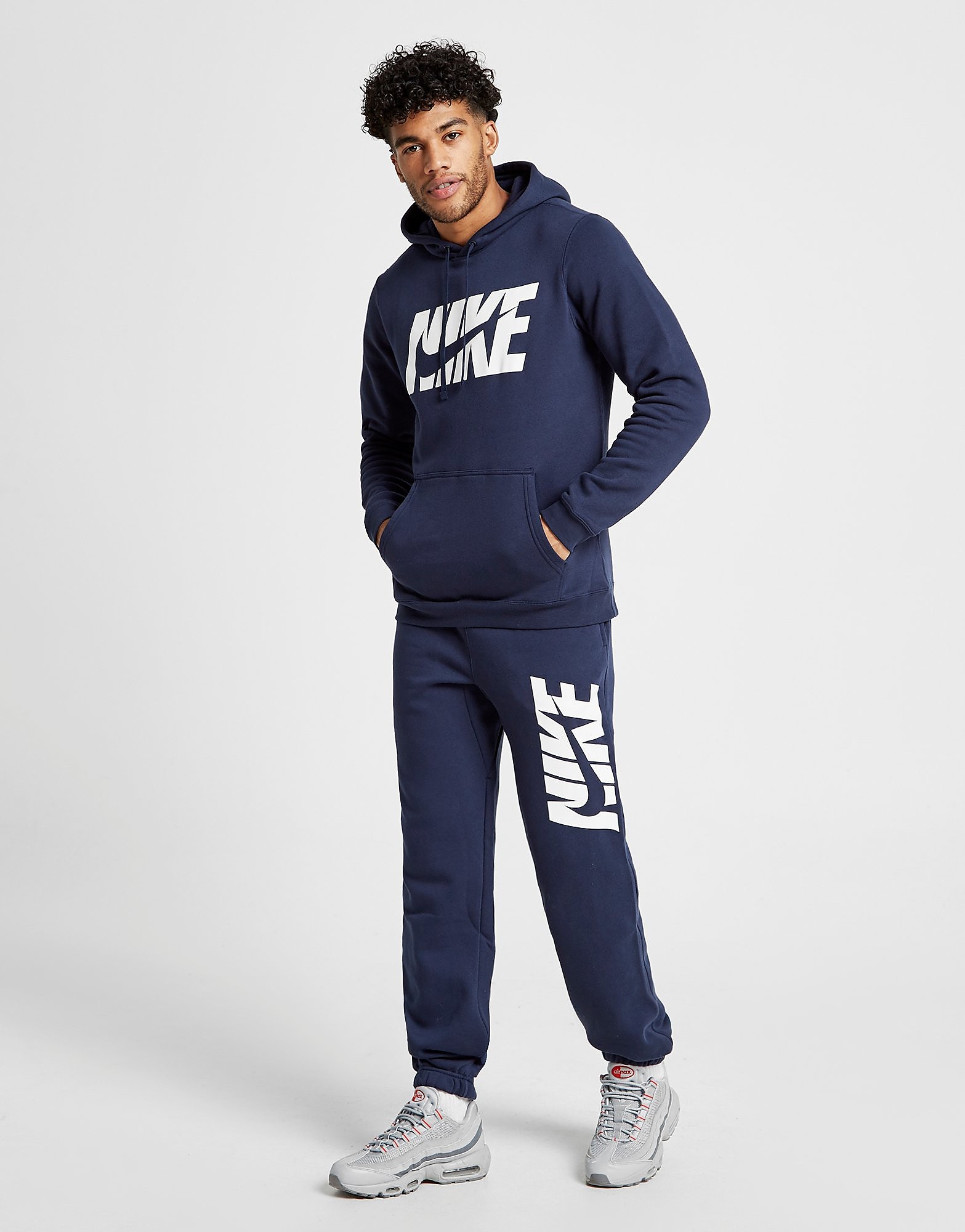 Nike Club Joggers Heren Blauw nike kopen in de aanbieding