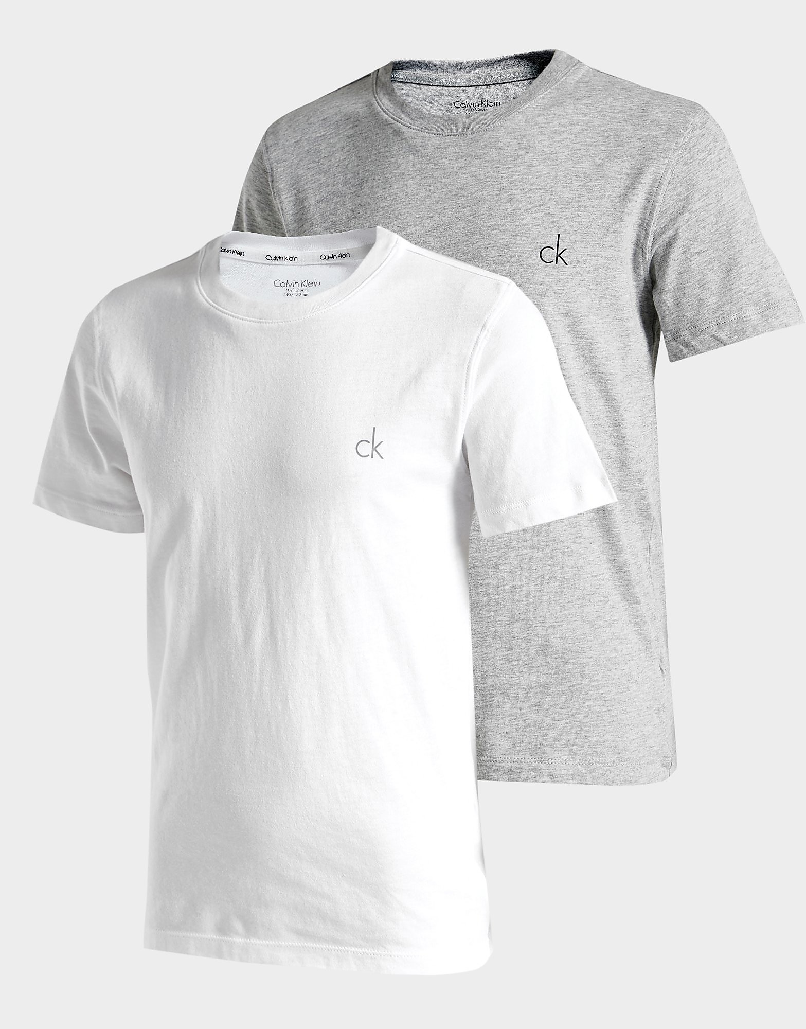 

Calvin Klein 2 Pack T-Shirts Junior - Grey/White - Kids, Grey/White