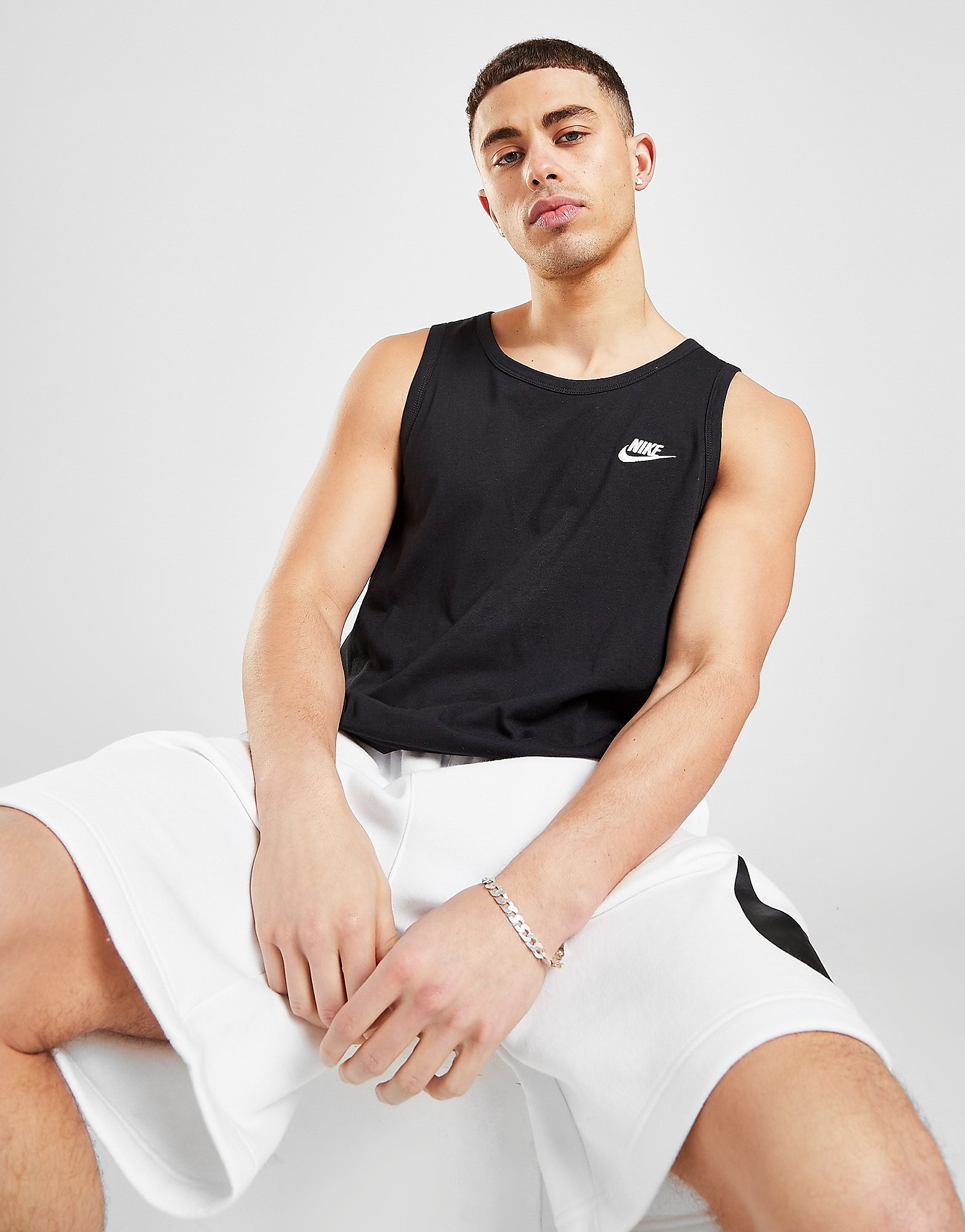 

Nike Foundation Tank Top - Black - Mens, Black
