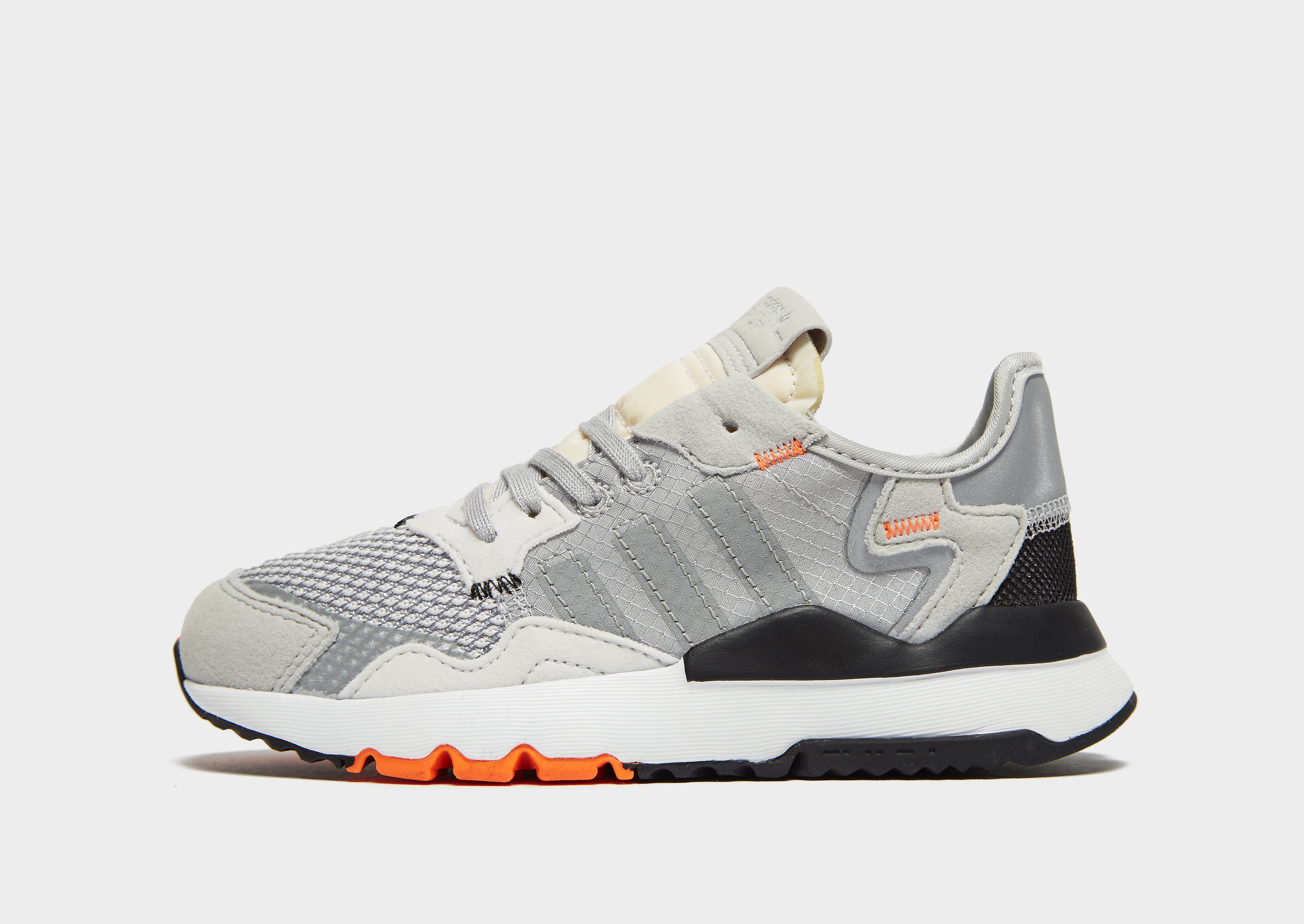 Adidas Originals Nite Jogger Kinderen Grijs Kind adidas originals kopen in de aanbieding