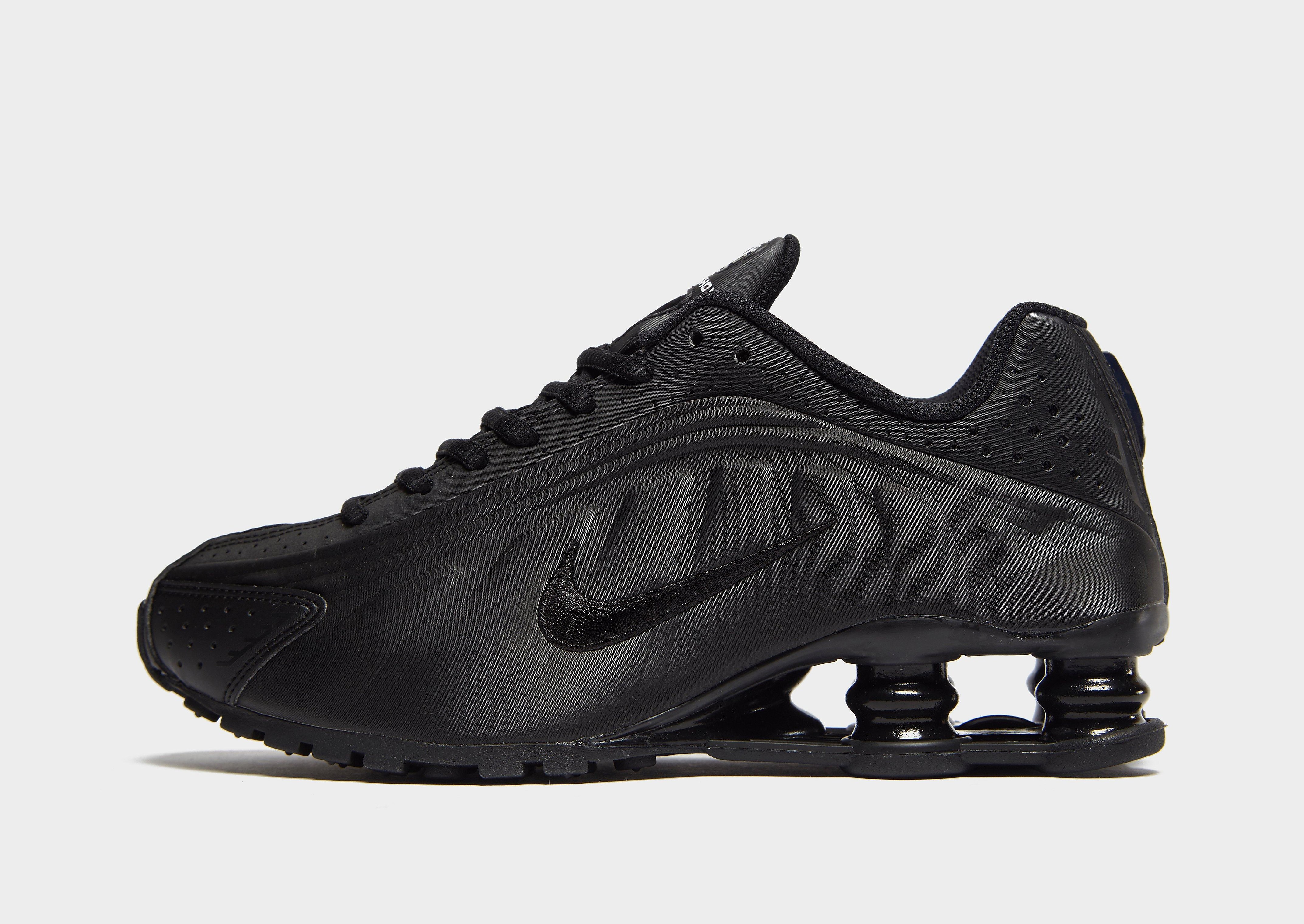 Nike Shox R4 Junior Zwart Kind nike kopen in de aanbieding