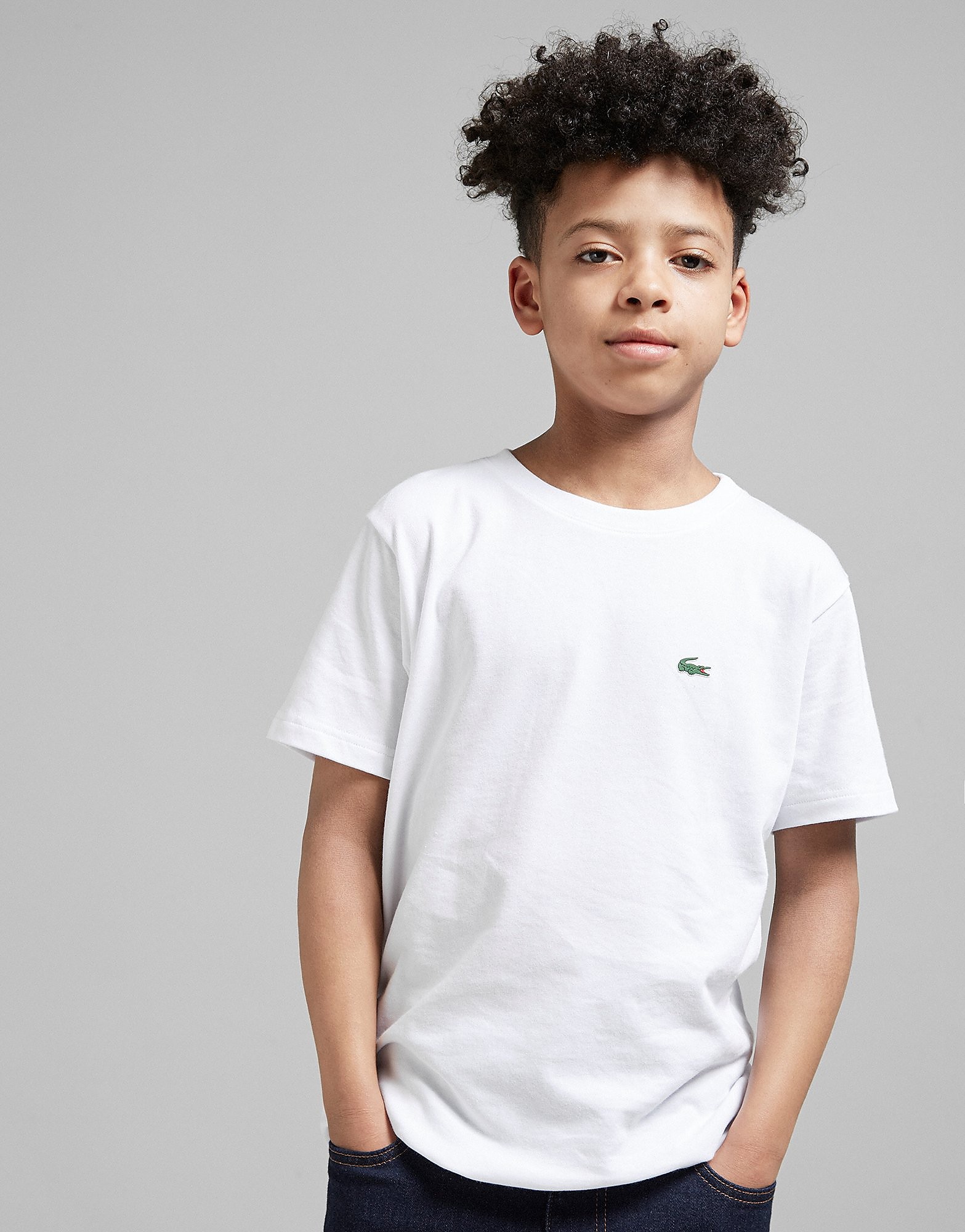 

Lacoste Small Logo T-Shirt Junior - Only at JD - White - Kids, White