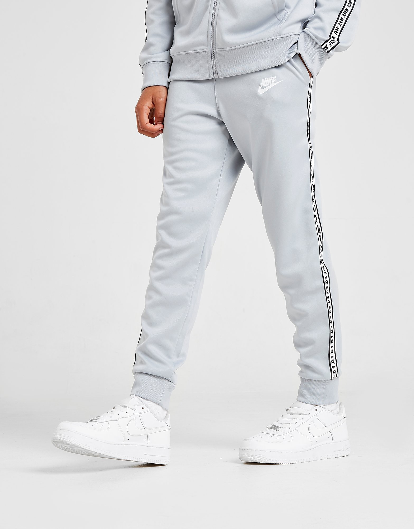 Nike Tape Poly Trainingsbroek Junior Grijs Kind nike kopen in de aanbieding