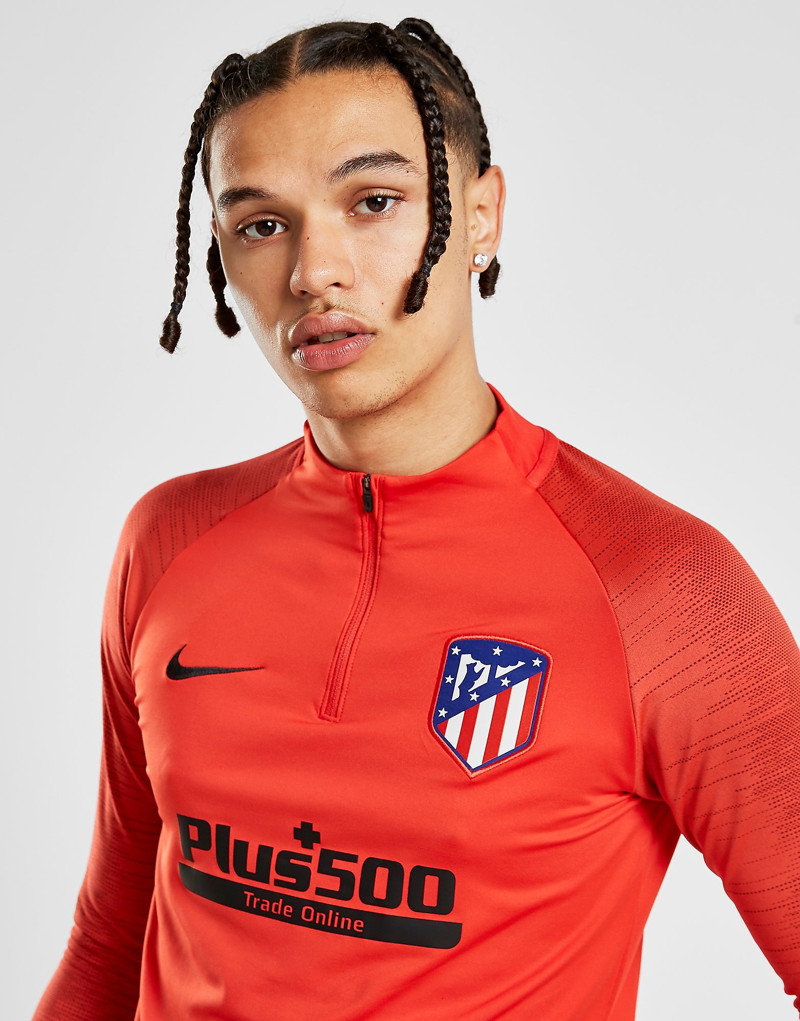 Nike Atletico Madrid Strike Drill Track Top Heren Rood nike kopen in de aanbieding
