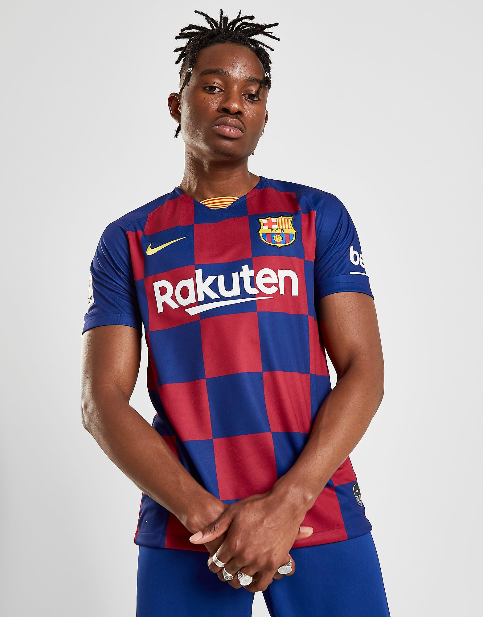 Nike Maillot Domicile FC Barcelona 19/20 Homme - Bleu, Bleu