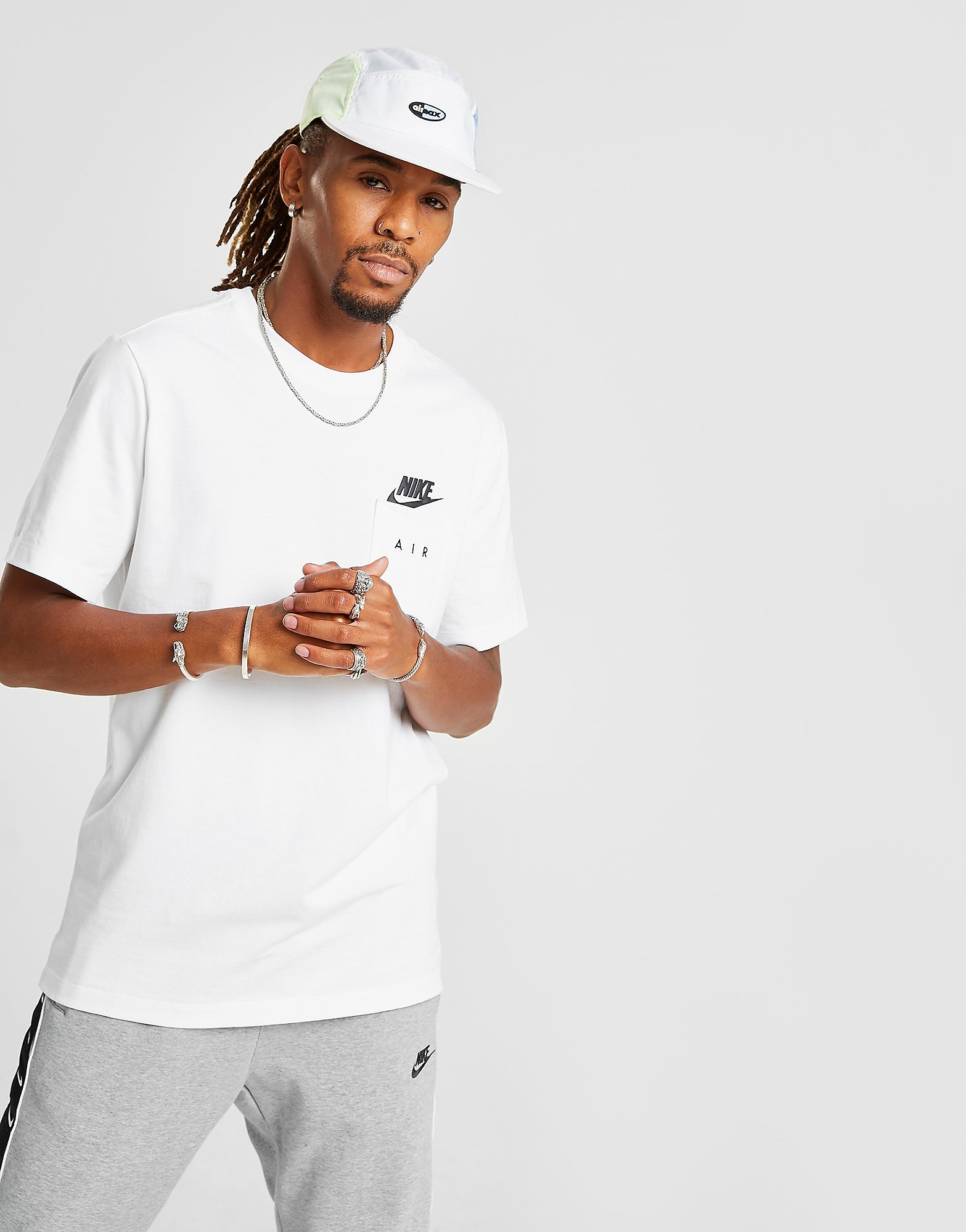 Nike T-shirt Air Pocket Homme - Blanc, Blanc