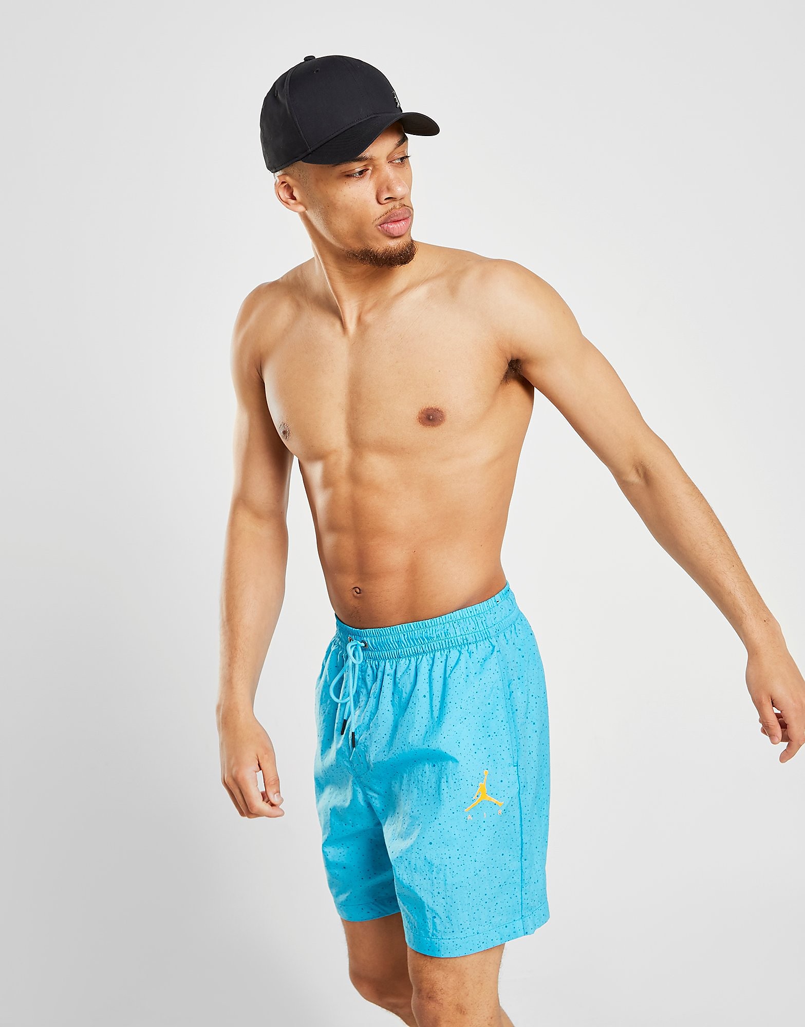 Jordan Pool Swim Shorts Heren Blauw jordan kopen in de aanbieding