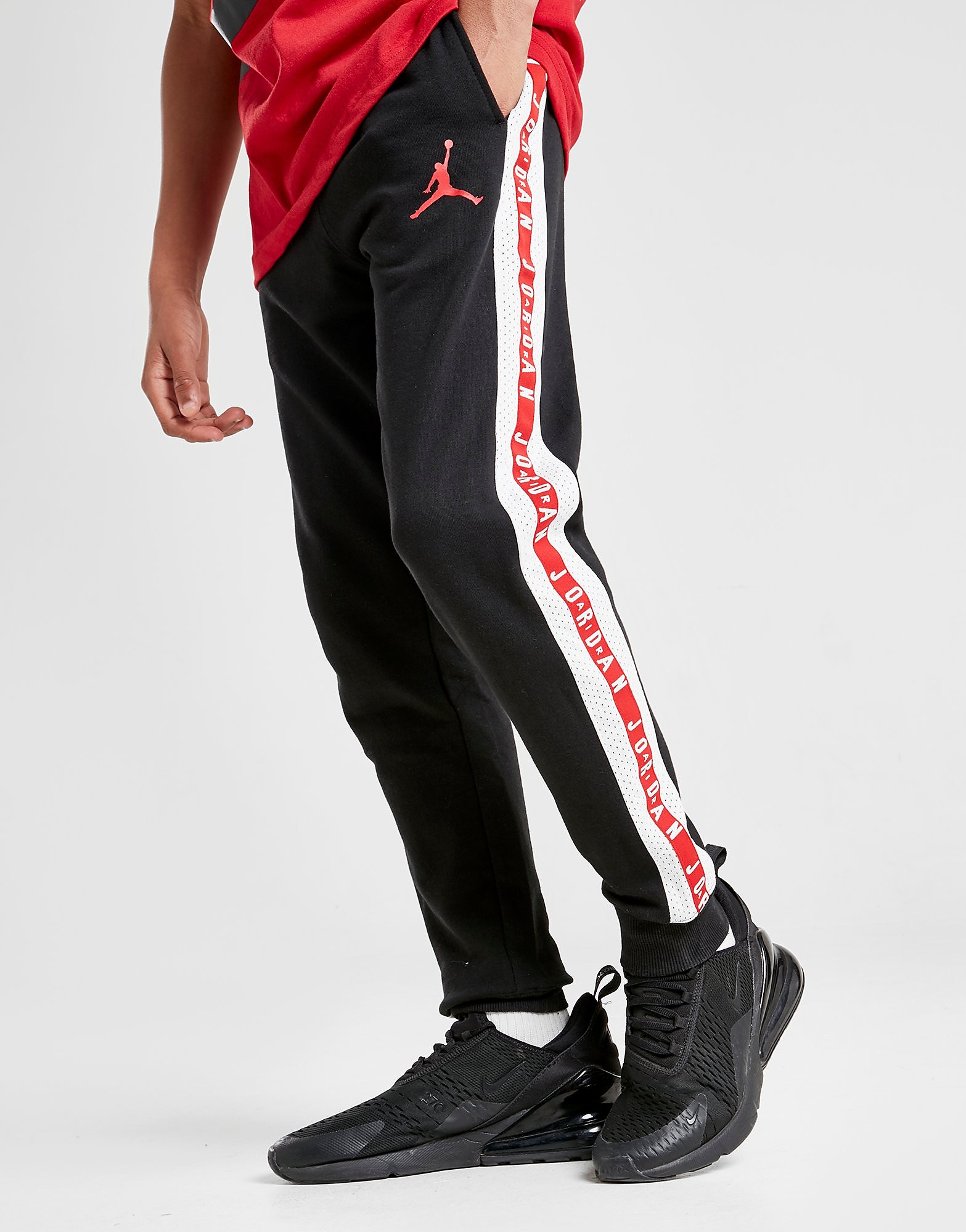 Jordan Tape Joggingbroek Junior Alleen Bij Jd Zwart Kind jordan kopen in de aanbieding