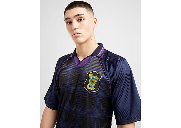 Score Draw Maillot Domicile Écosse '96 Euro Championship Homme - Black/Purple, Black/Purple