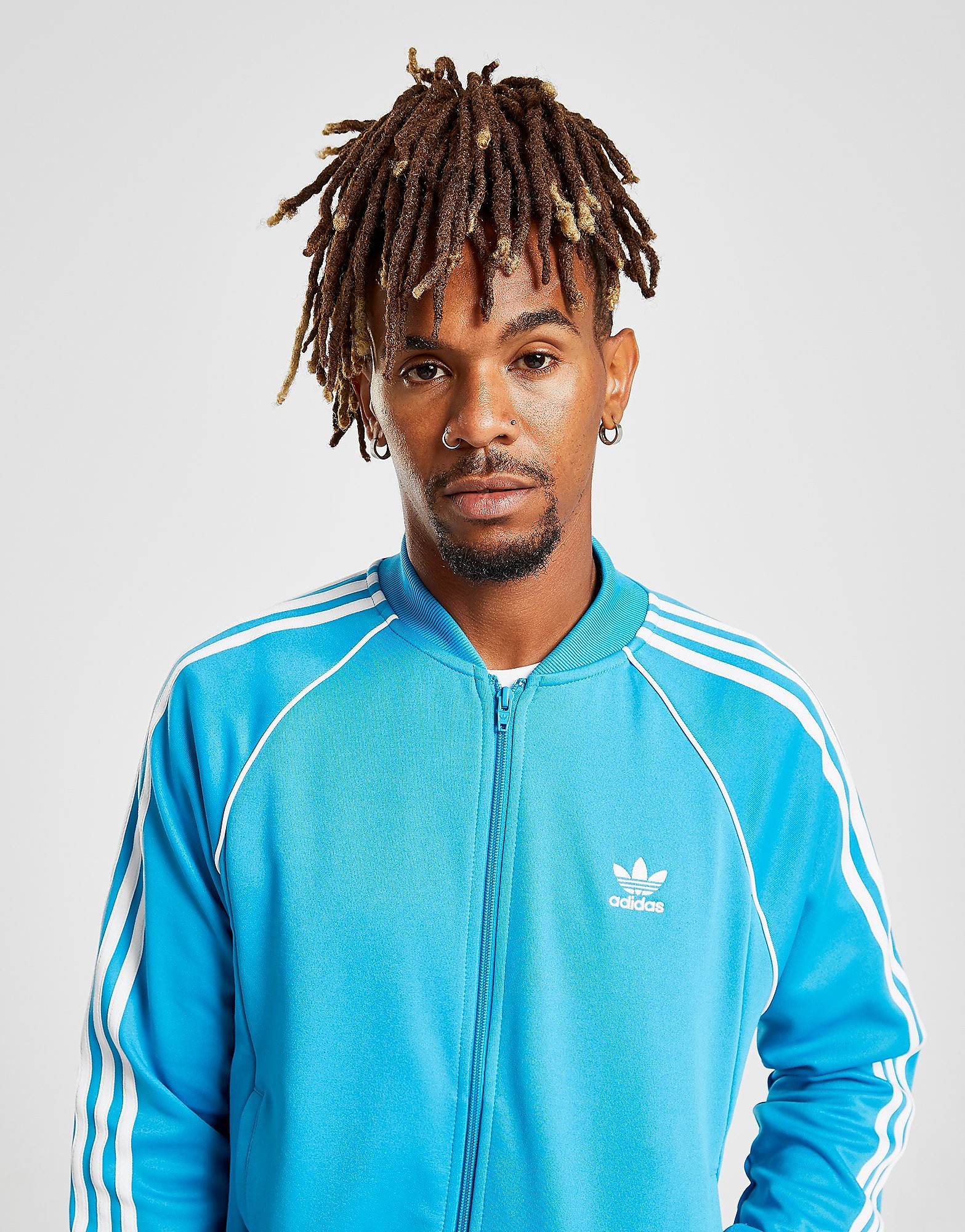 Adidas Originals Superstar Track Top Heren Blauw adidas originals kopen in de aanbieding