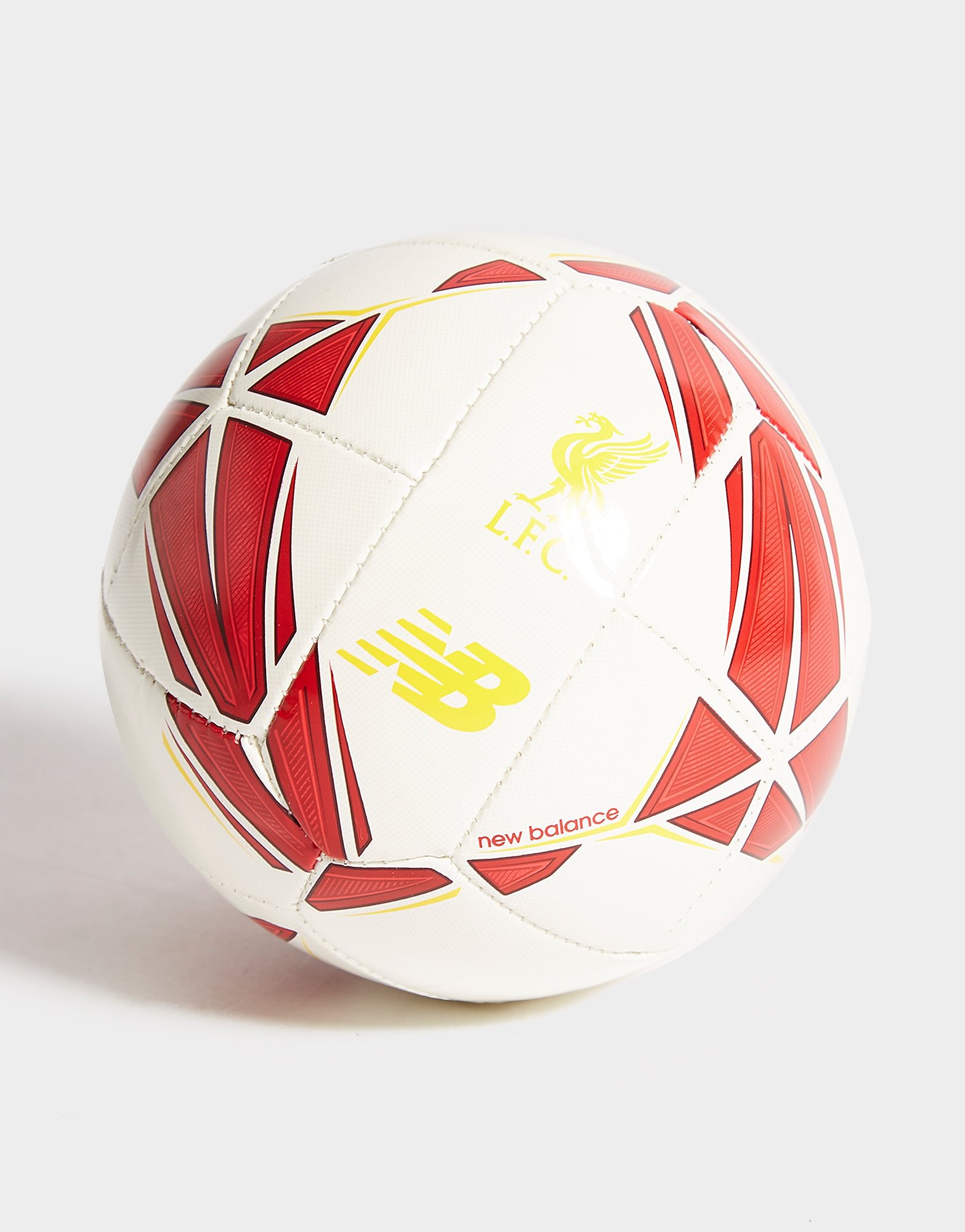 

New Balance Liverpool FC 2019/20 Mini Football - White/Red/Yellow - Kids, White/Red/Yellow