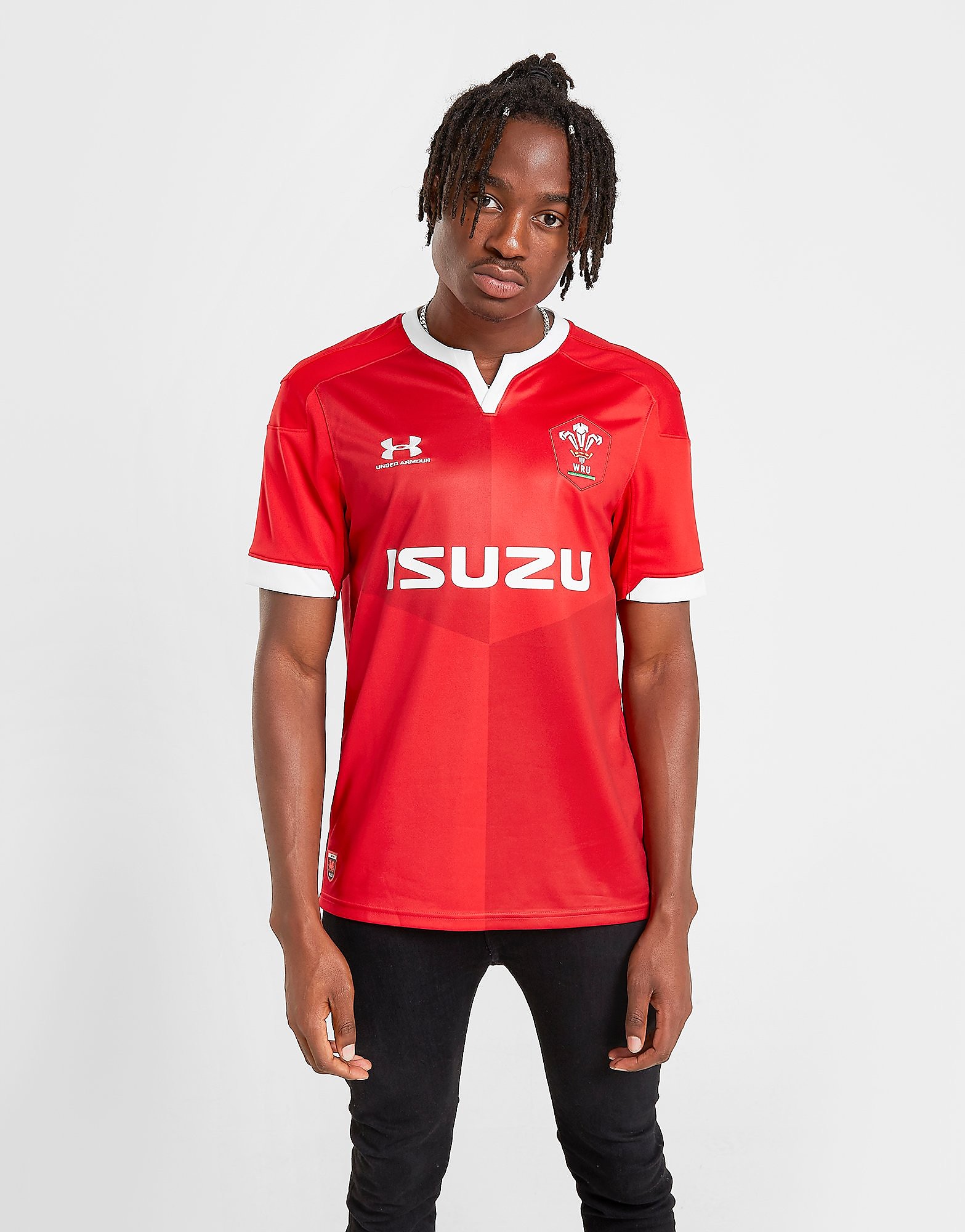 Under Armour Maillot Pays de Galles RU 2019 Domicile Homme - Rouge, Rouge