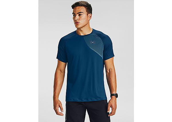 Under Armour T-shirt à manches courtes Qlifier Iso-Chill Run - Graphite Blue, Graphite Blue