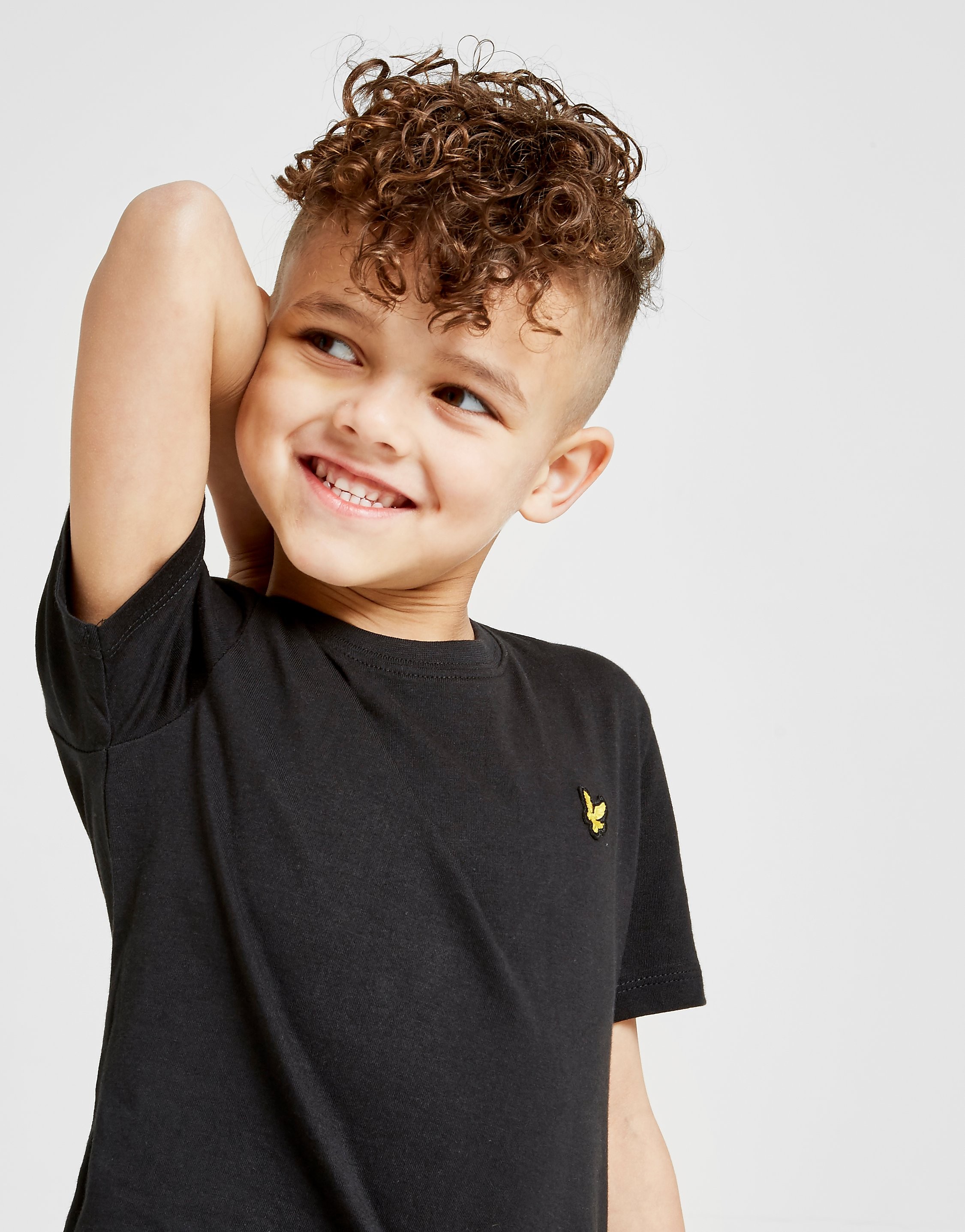 

Lyle & Scott Small Logo T-Shirt Children - Black - Kids, Black