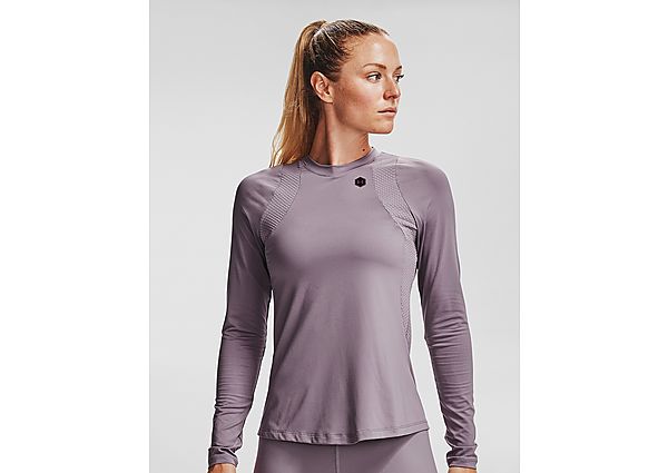 Under Armour T-shirt à manches longues RUSH - Slate Purple, Slate Purple