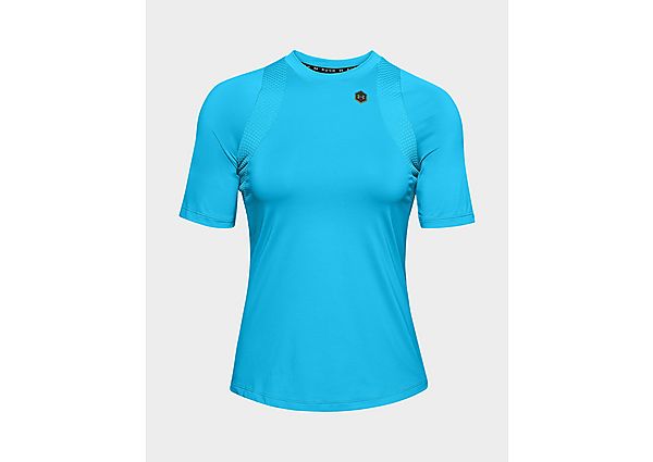 Under Armour T-shirt Rush Manches courtes Femme - Equator Blue, Equator Blue