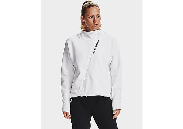 Under Armour Sweat à capuche RECOVER Fleece Full Zip - White, White