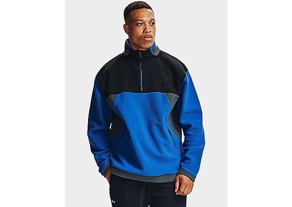 Under Armour Haut RECOVER Fleece 1/4 Zip - Emotion Blue, Emotion Blue