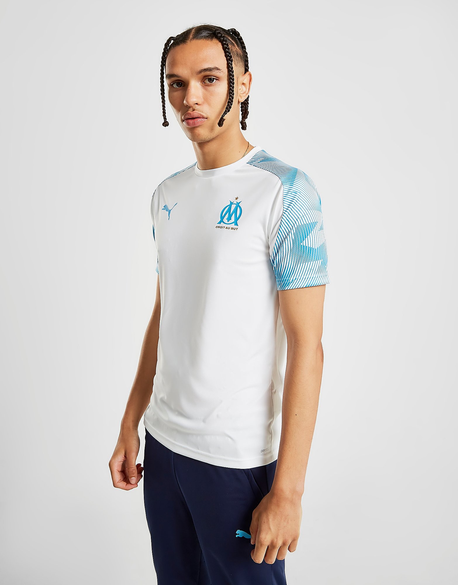 Puma Olympique Marseille Training Shirt Heren Wit puma kopen in de aanbieding