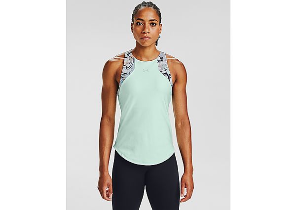 Under Armour Débardeur Armour Sport 2-in-1 Printed - Seaglass Blue, Seaglass Blue