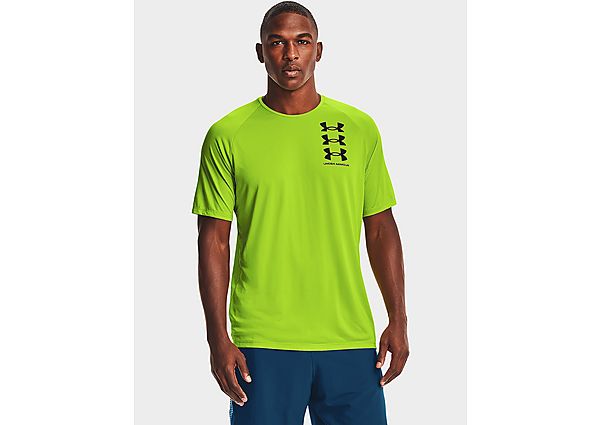 Under Armour T-shirt à manches courtes Tech Triple Logo - Green Citrine, Green Citrine