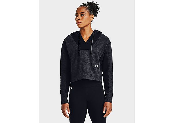 Under Armour Sweat à capuche Rival Fleece EMB - Black Medium Heather, Black Medium Heather
