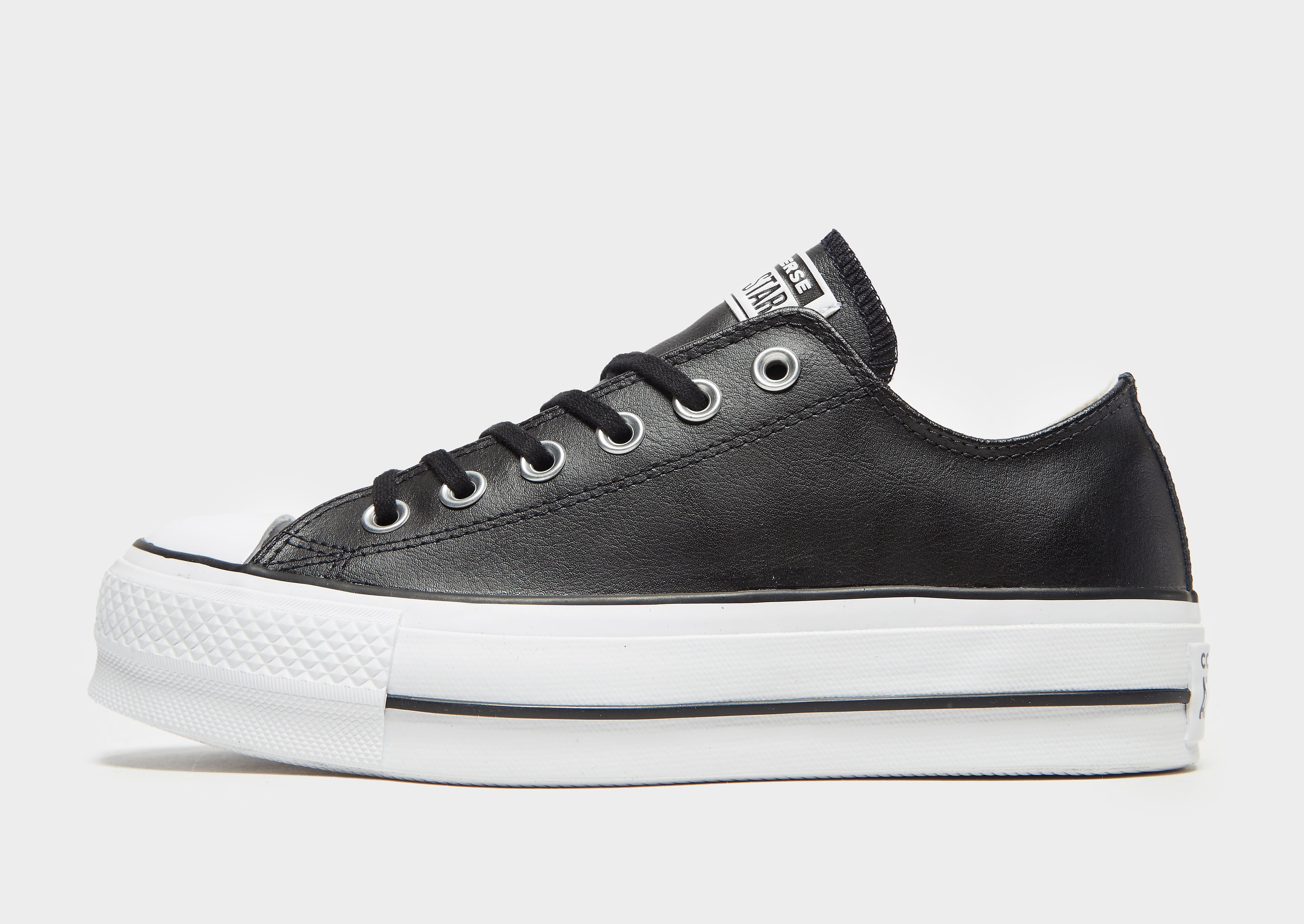 Converse Chuck Taylor All Star Lift Canvas Low Top Women's - Black/White, Black/White