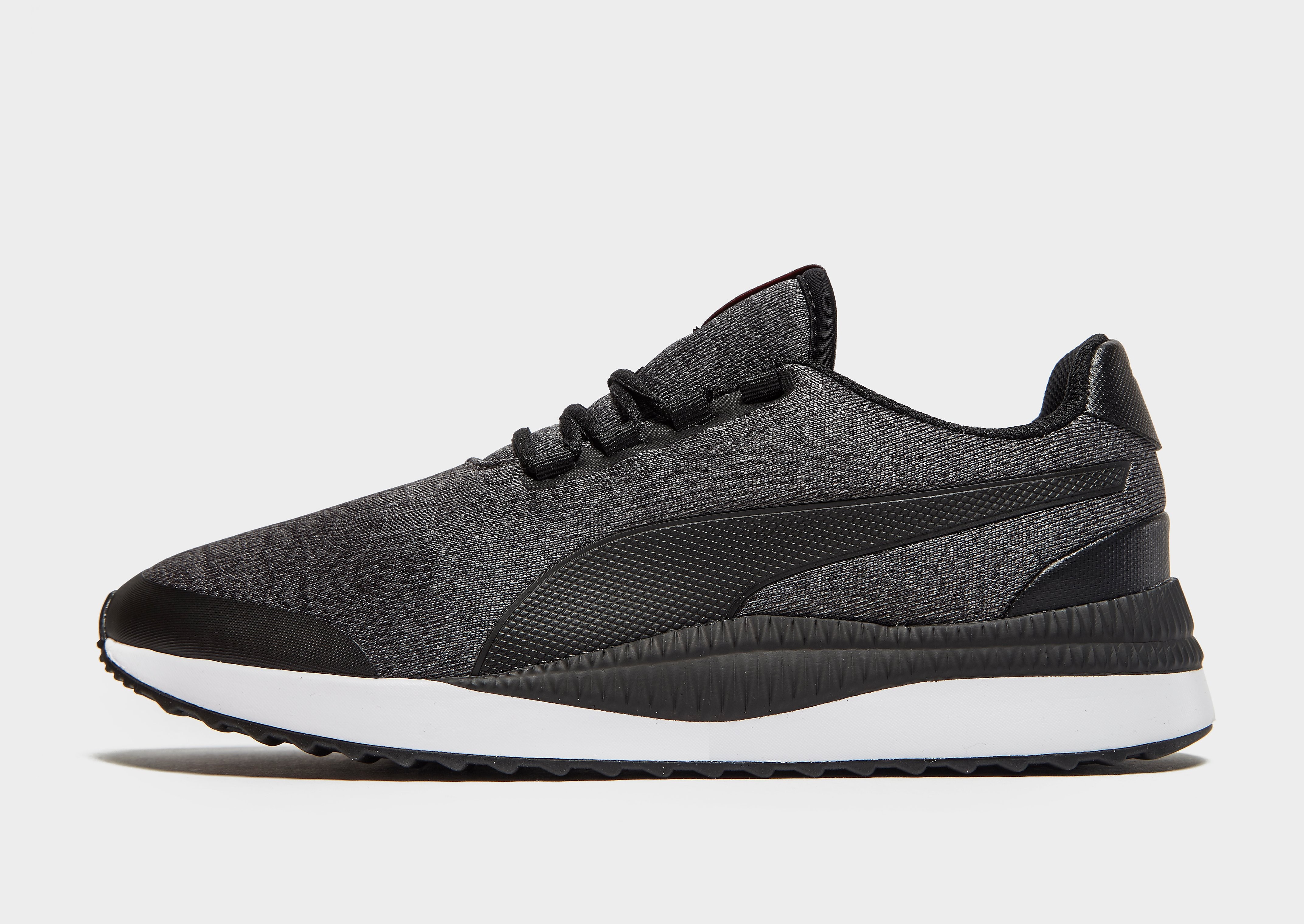 

Puma Pacer Knit FS - Black/White - Mens, Black/White