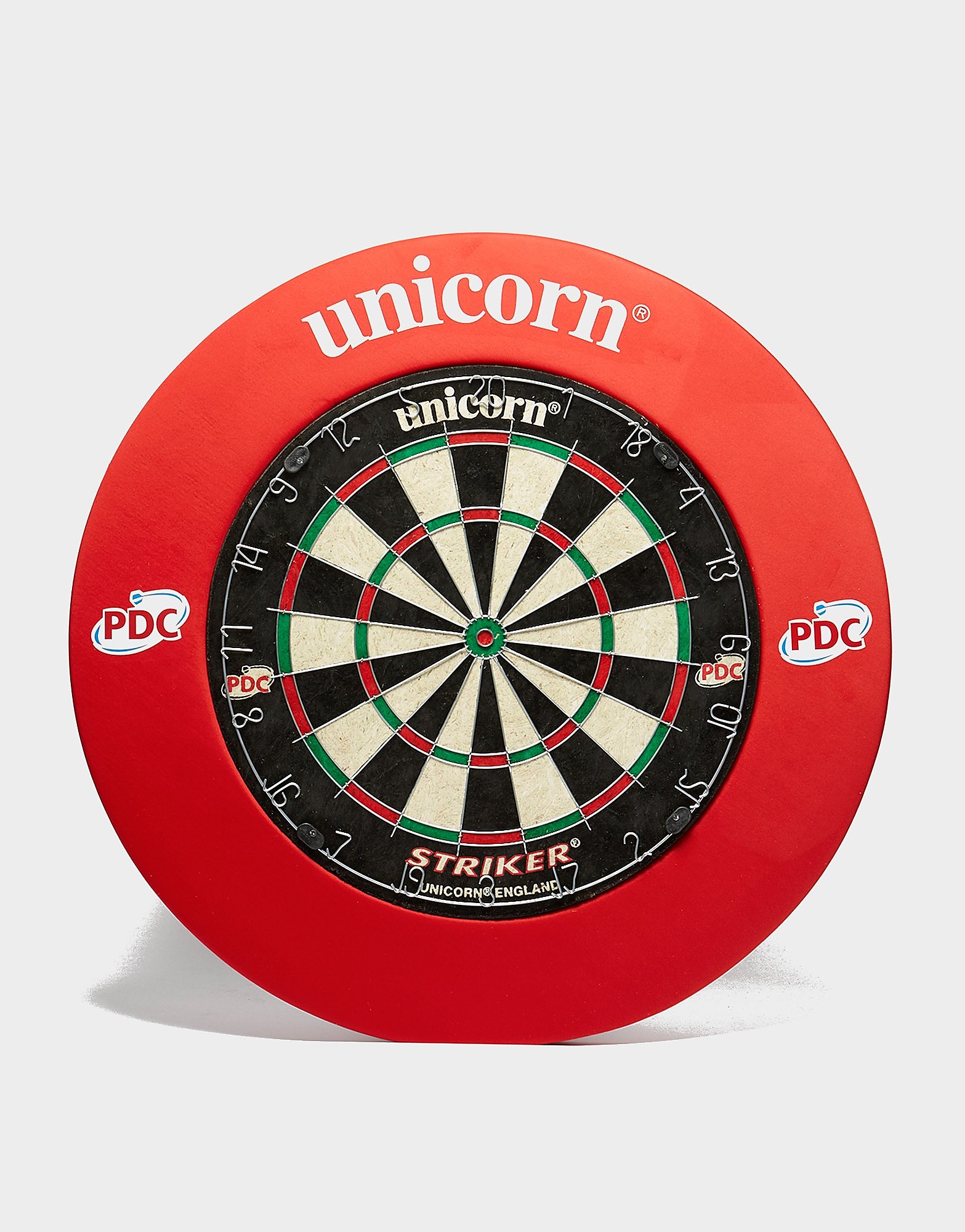 

Unicorn Striker Board & Darts - Red/Black - Womens, Red/Black