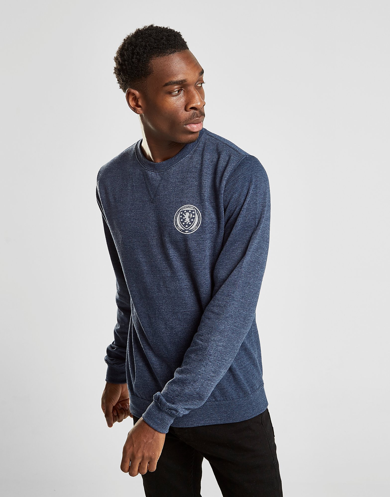 

Official Team Scotland FA Crew Sweatshirt - Blue - Mens, Blue