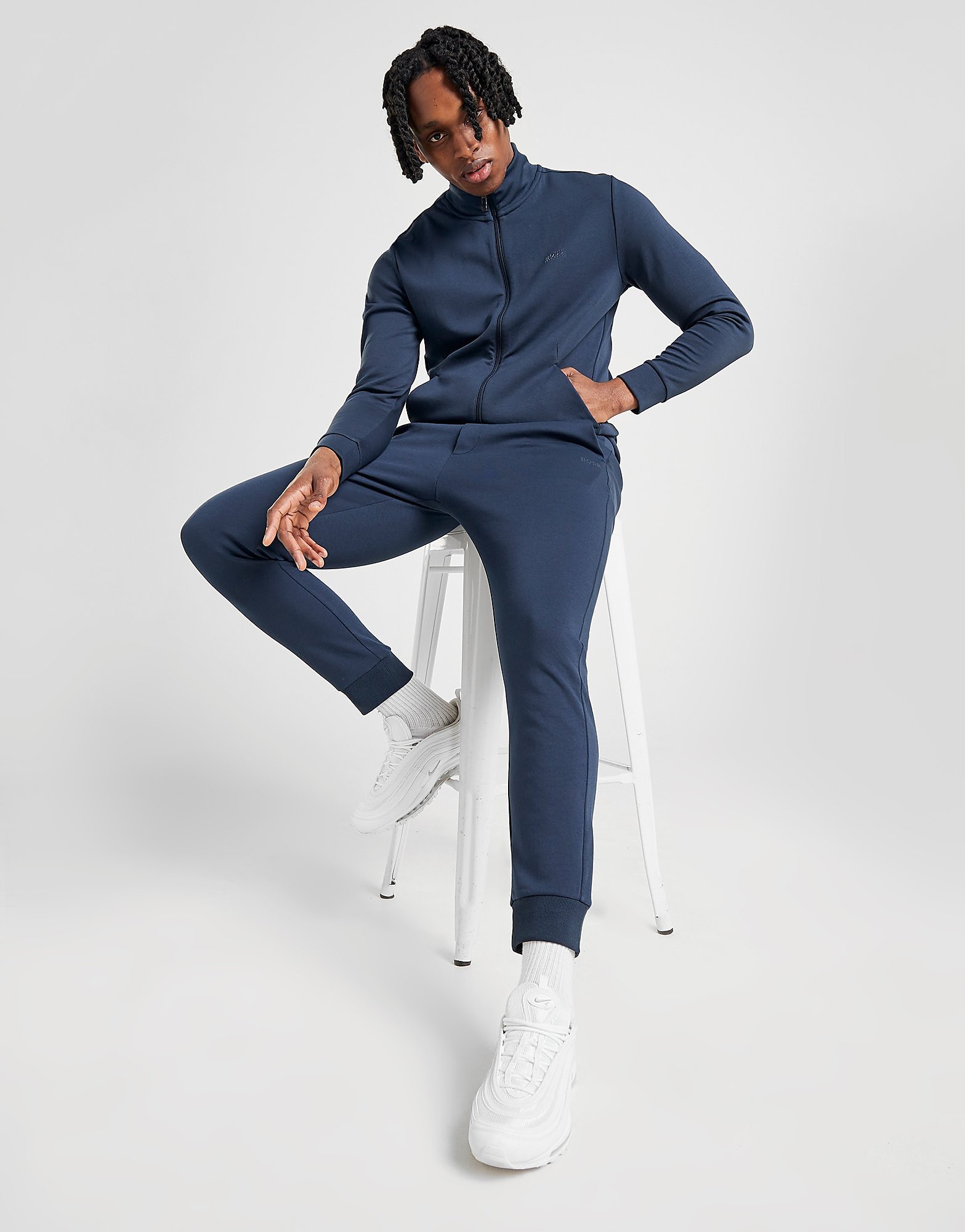 BOSS Hadiko Joggers - Navy - Mens, Navy
