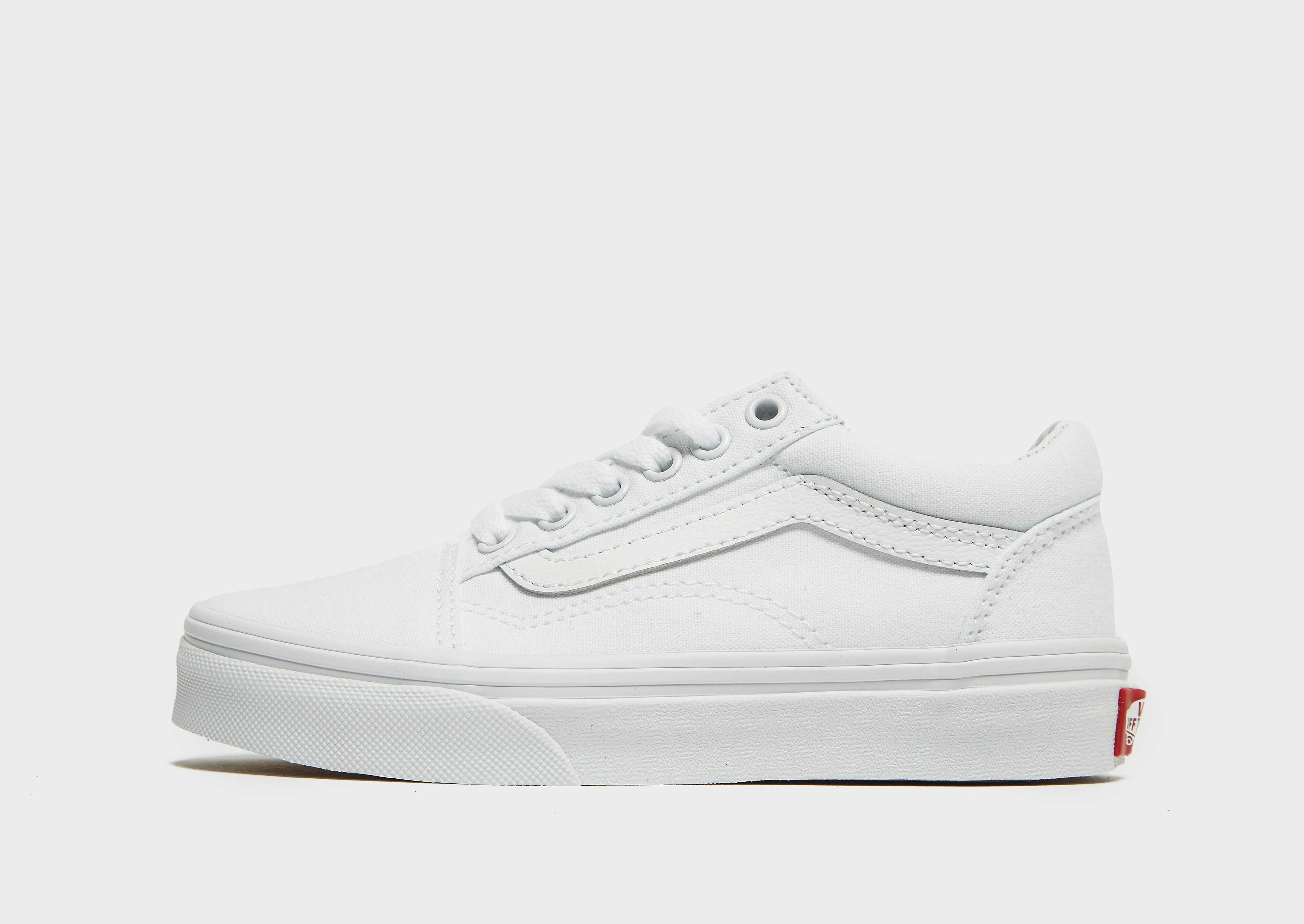 Vans Old Skool Kinderen Alleen Bij Jd Wit Kind vans kopen in de aanbieding