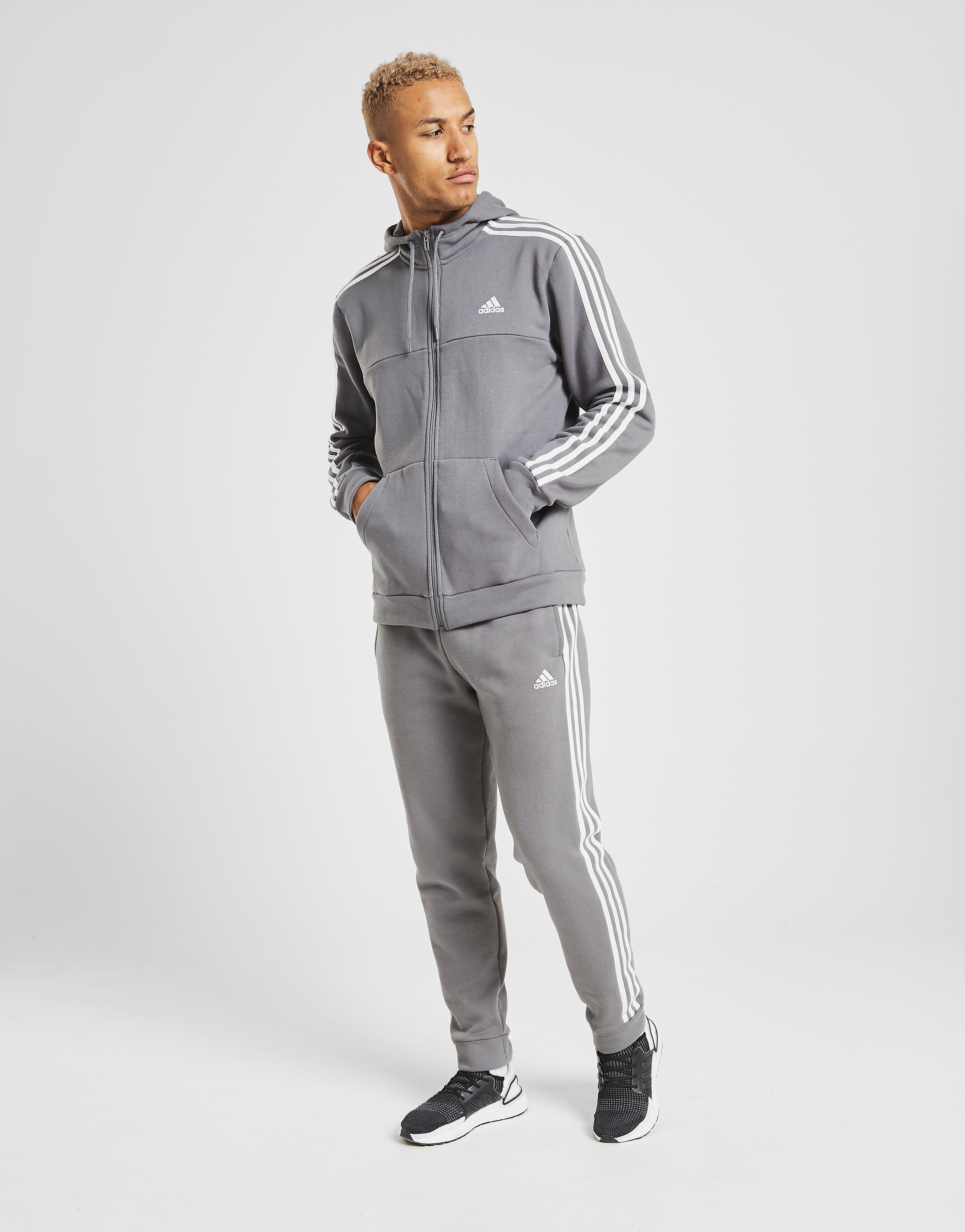 Adidas Essentials 3 Stripes Trainingsbroek Heren Alleen Bij Jd Grijs adidas kopen in de aanbieding
