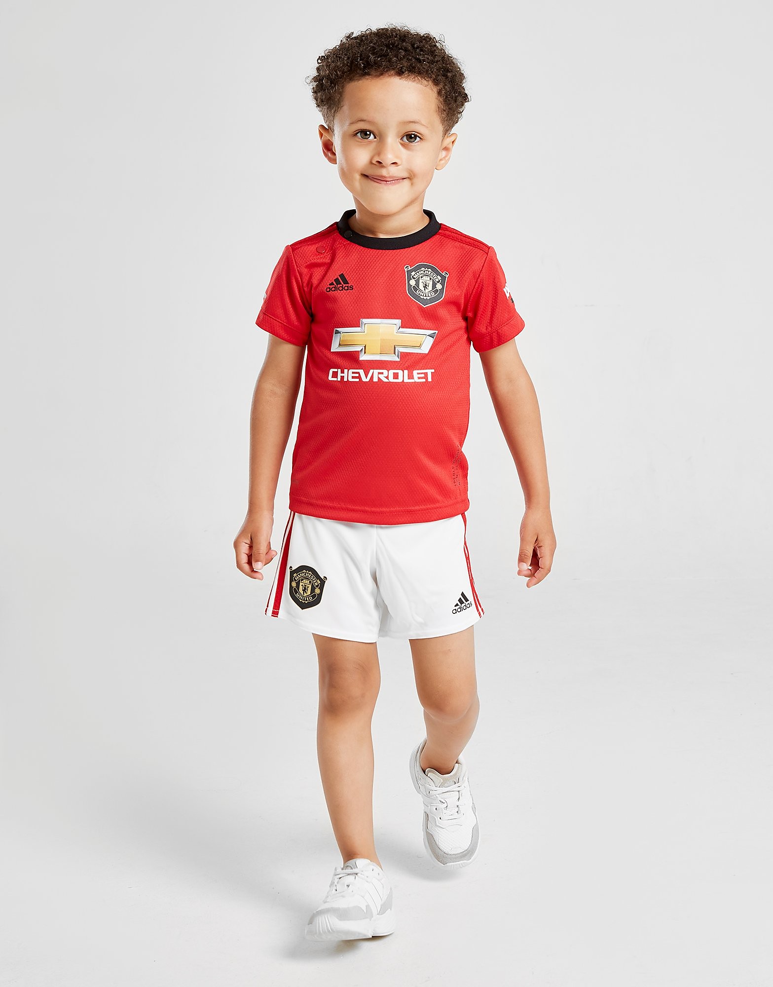 

adidas Manchester United 19/20 Home Kit Infant - Red/White - Kids, Red/White