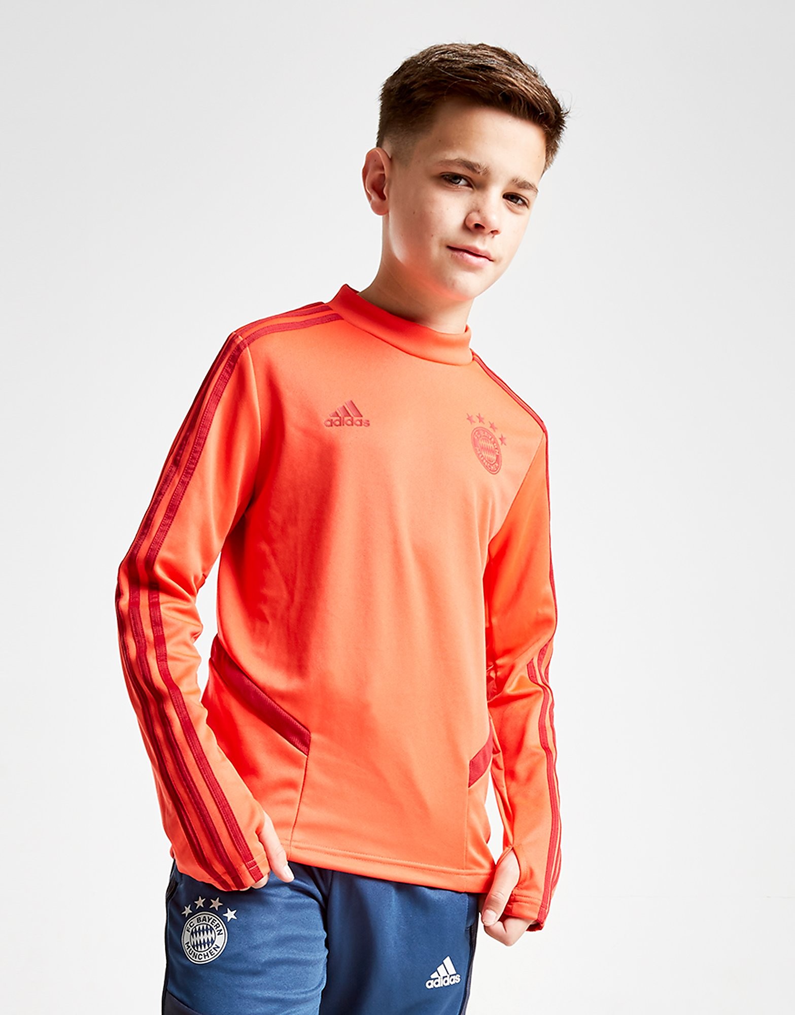 Adidas Fc Bayern Munich Training Top Junior Oranje Kind adidas kopen in de aanbieding