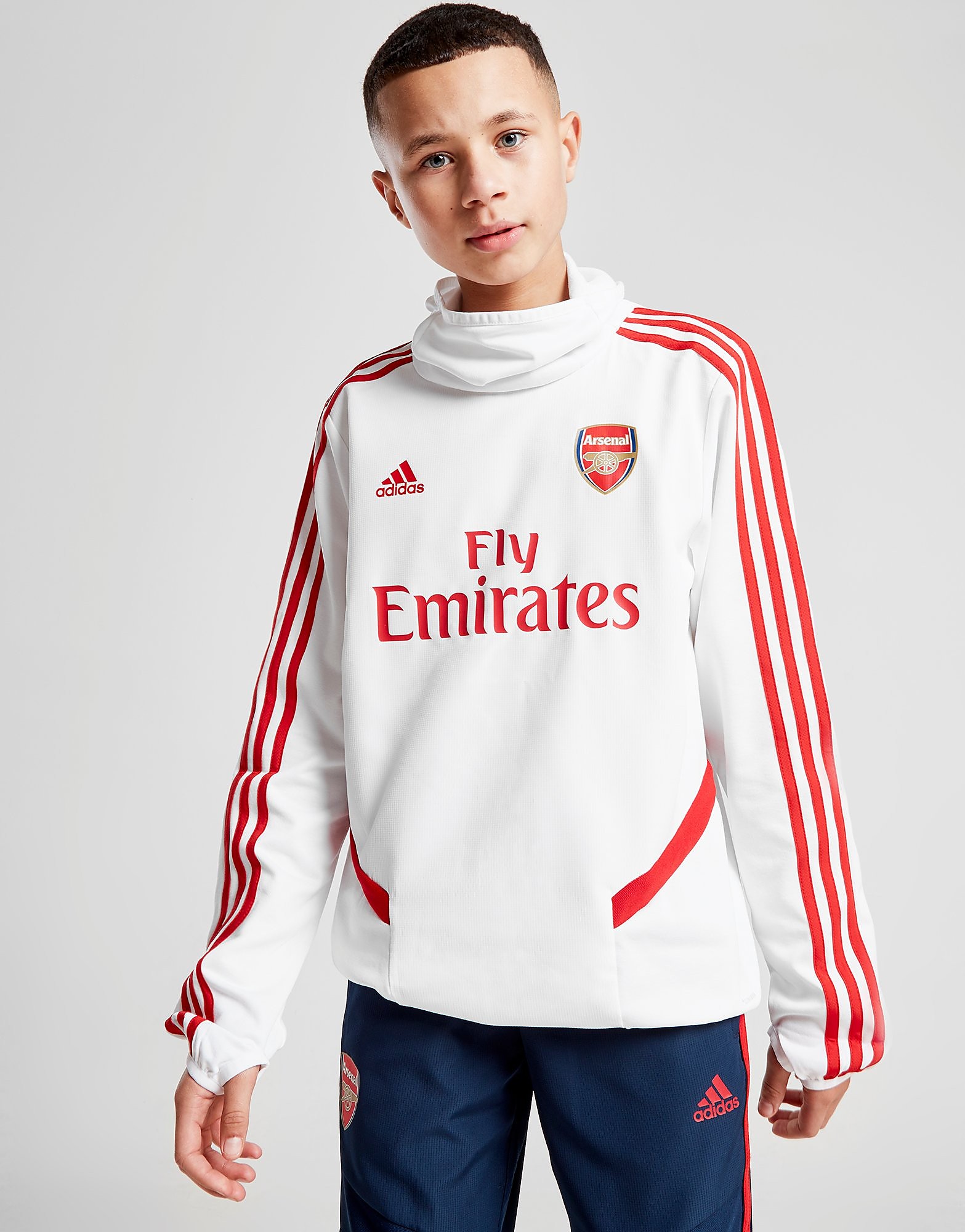 adidas Haut Warm Arsenal FC Homme - Blanc, Blanc