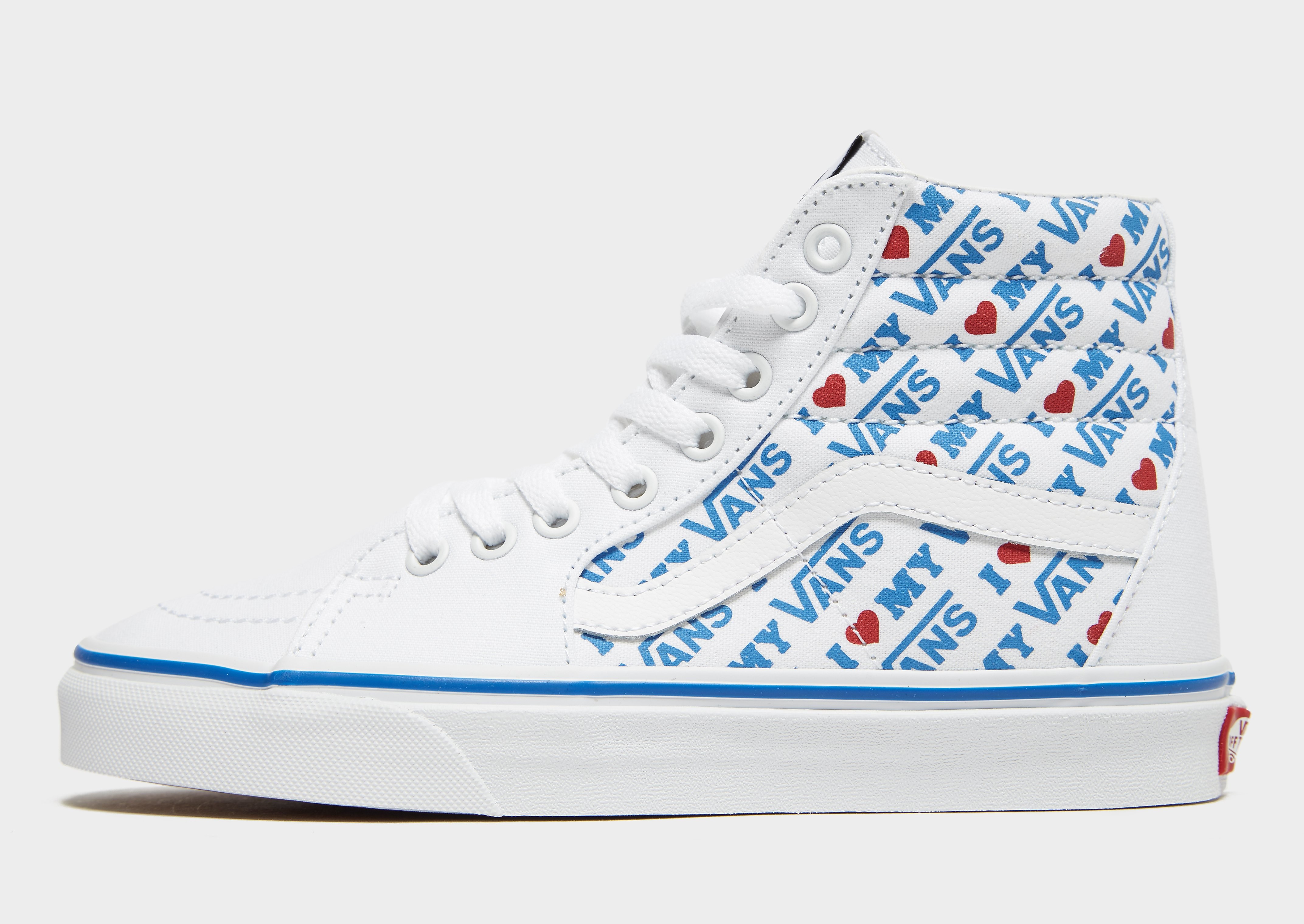 Vans Sk8 Hi Dames Wit vans kopen in de aanbieding