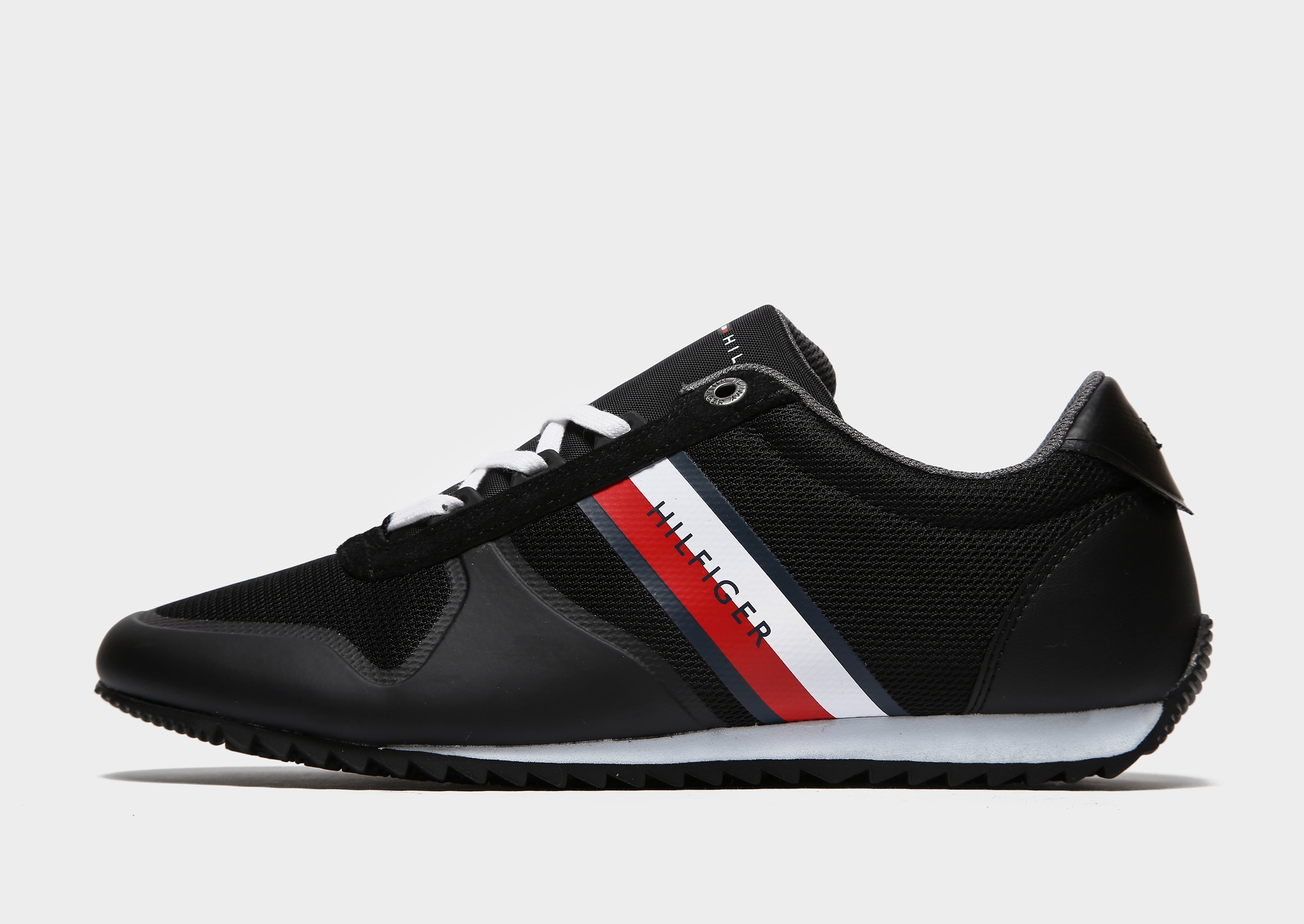 

Tommy Hilfiger Mesh Runner - Black - Mens, Black