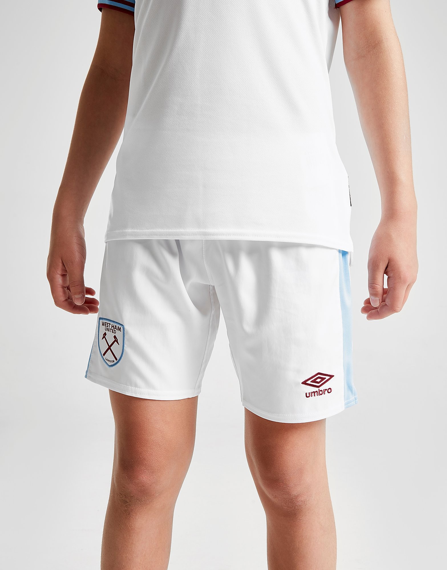 Umbro West Ham United 201920 Away Shorts Junior Wit Kind umbro kopen in de aanbieding