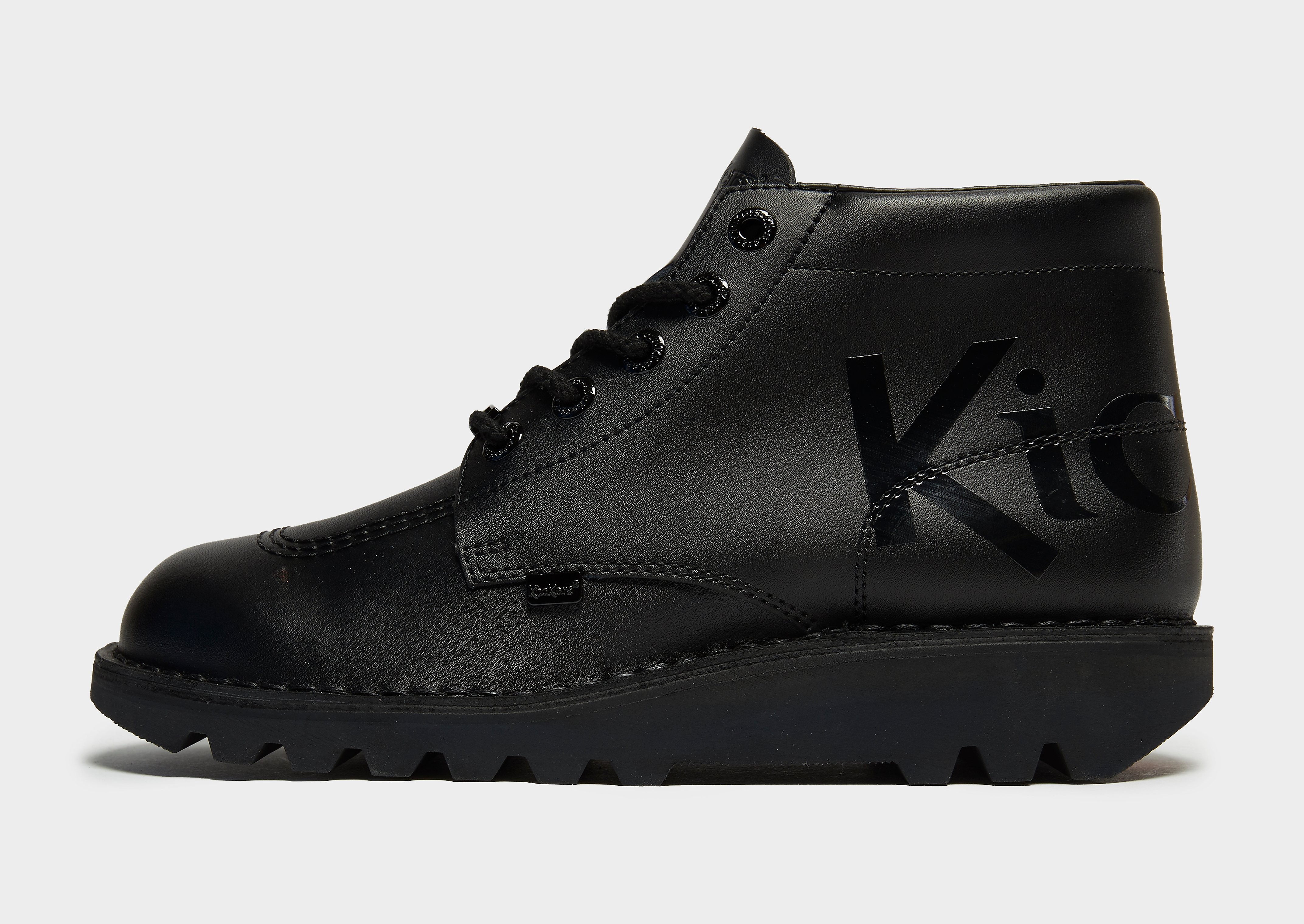 

Kickers Kick Hi Luxe - Black - Mens, Black