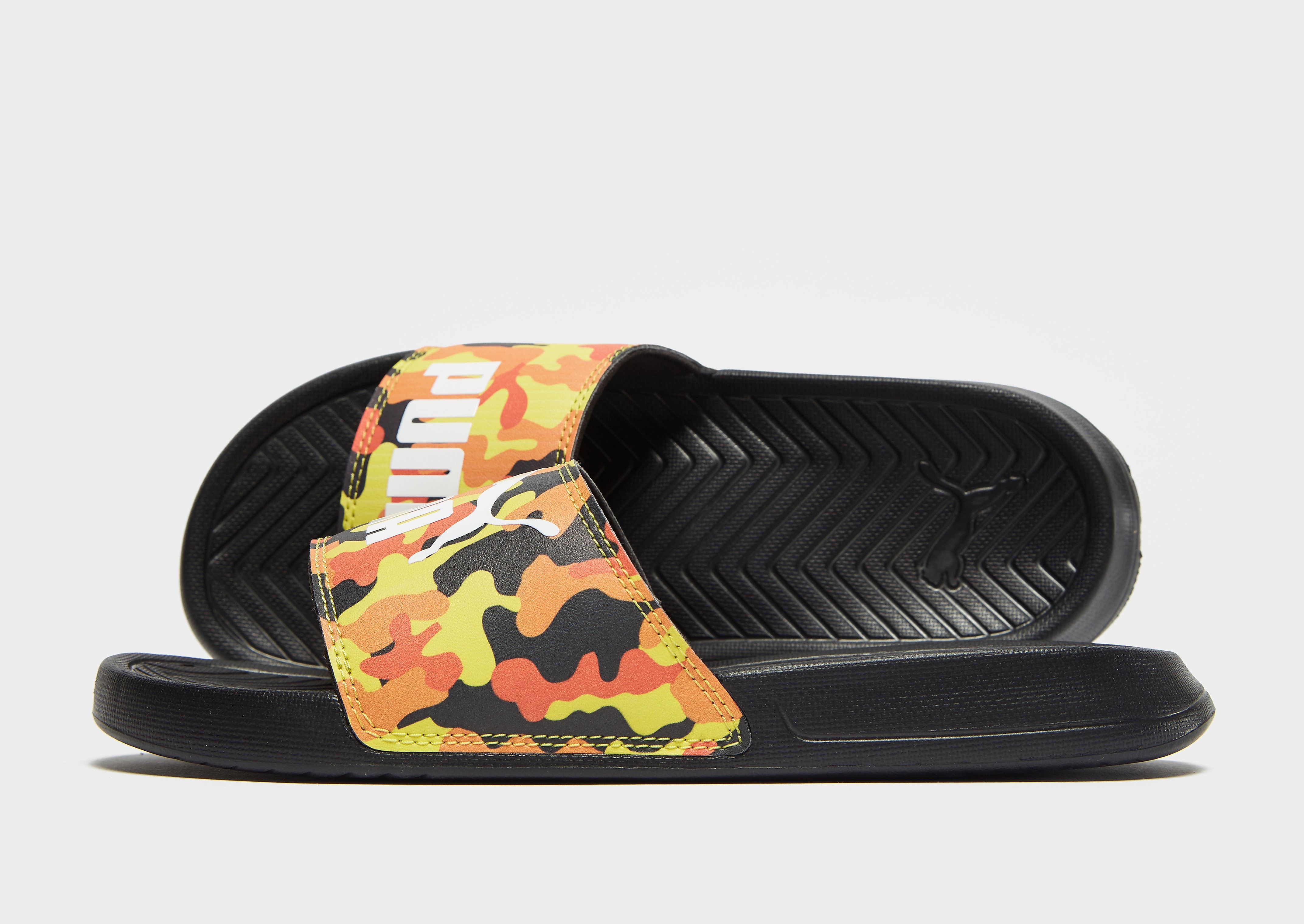 

Puma Popcat Slides Women's - Only at JD - Black/Orange, Black/Orange