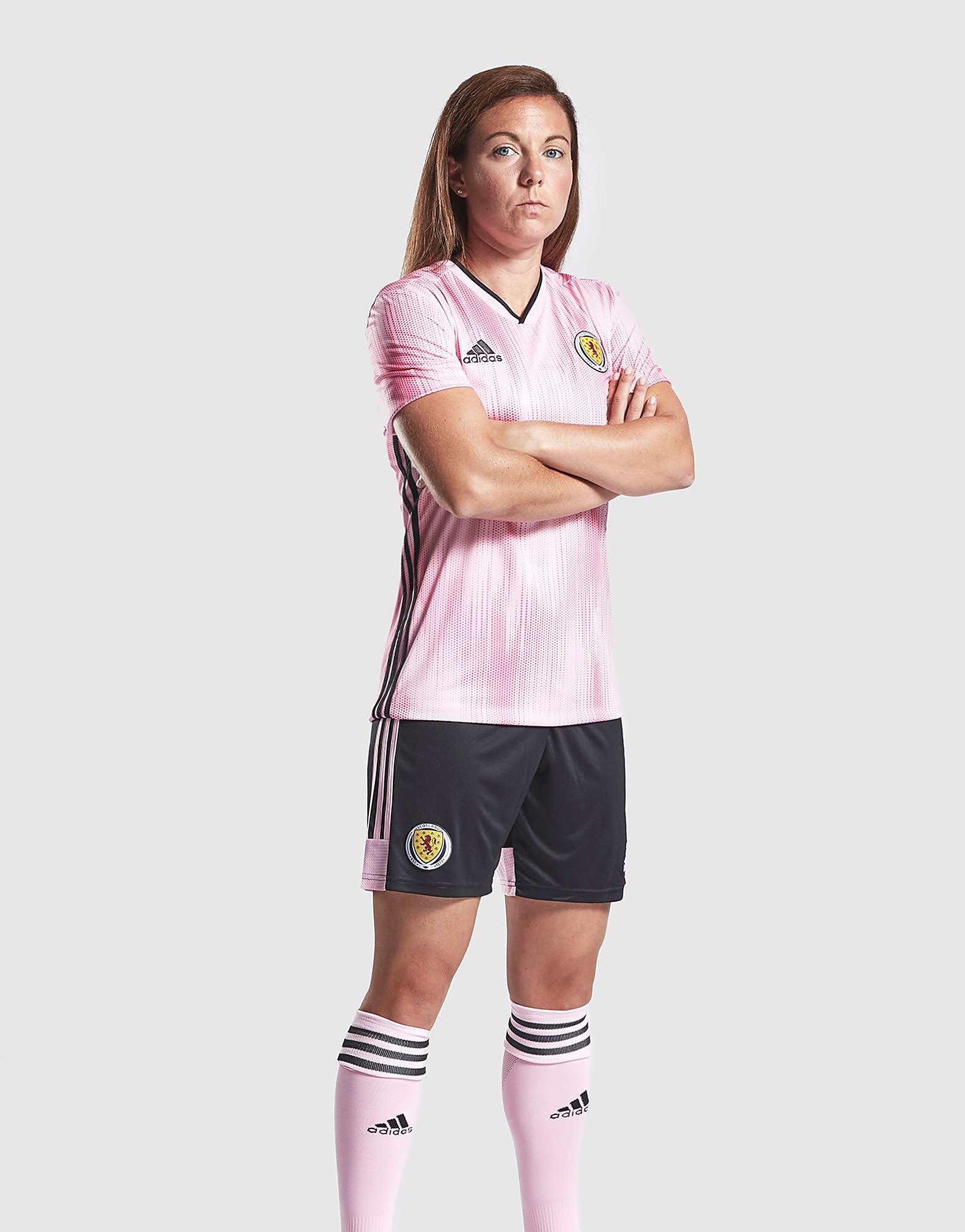 

adidas Scotland WWC 2019 Away Shirt Women's - Pink, Pink