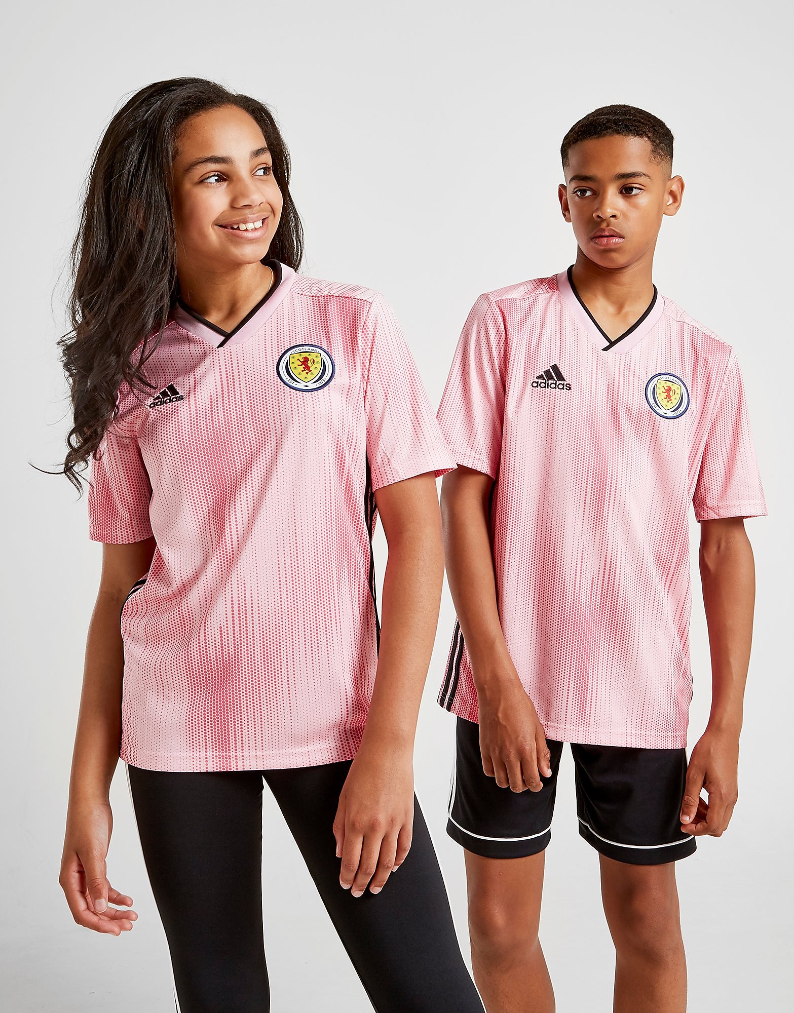 adidas Scotland WWC 2019 Away Shirt Junior - Pink - Kids, Pink